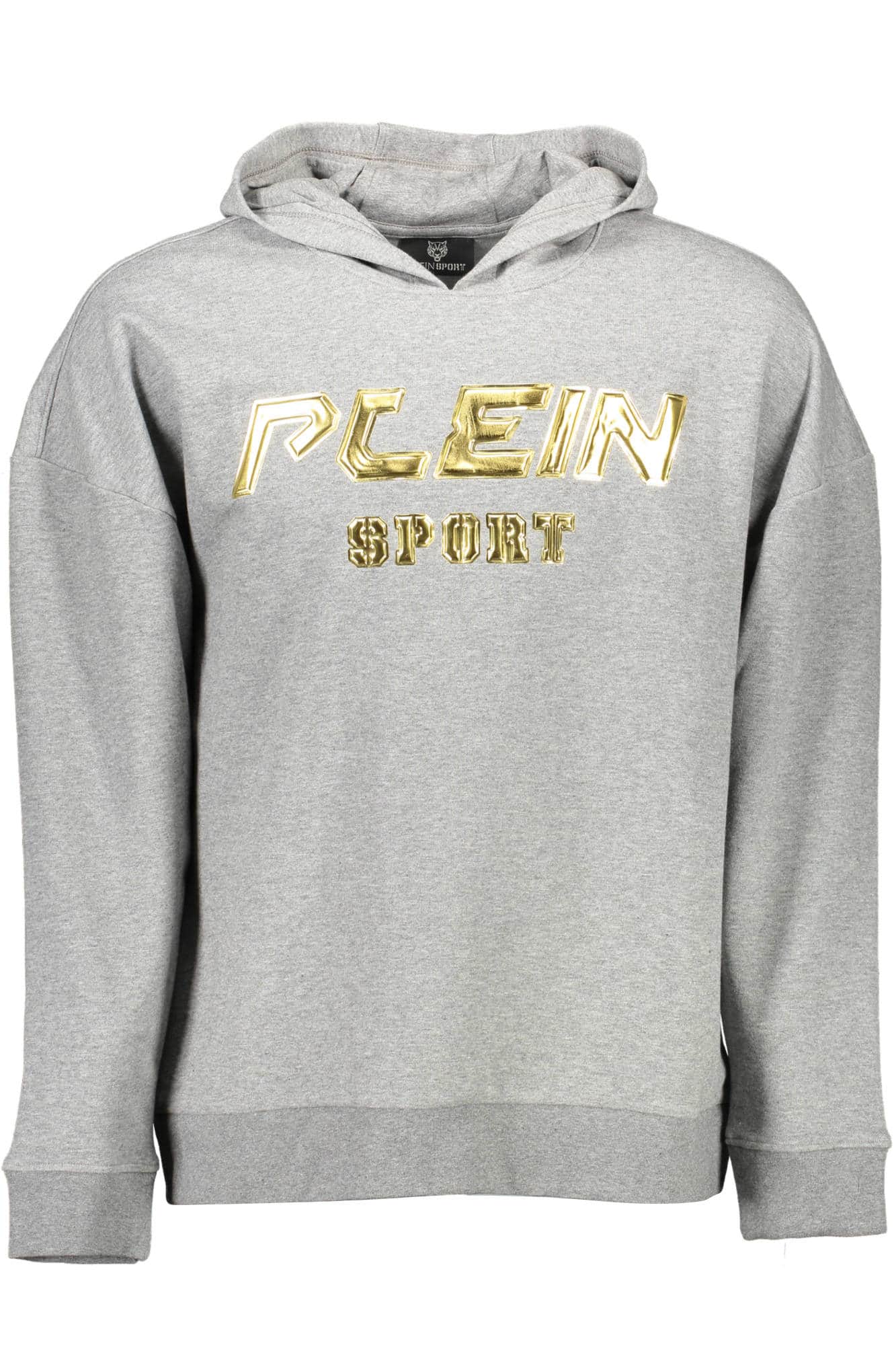 PLEIN SPORT SWEATSHIRT OHNE REISSVERSCHLUSS HERREN GRAU