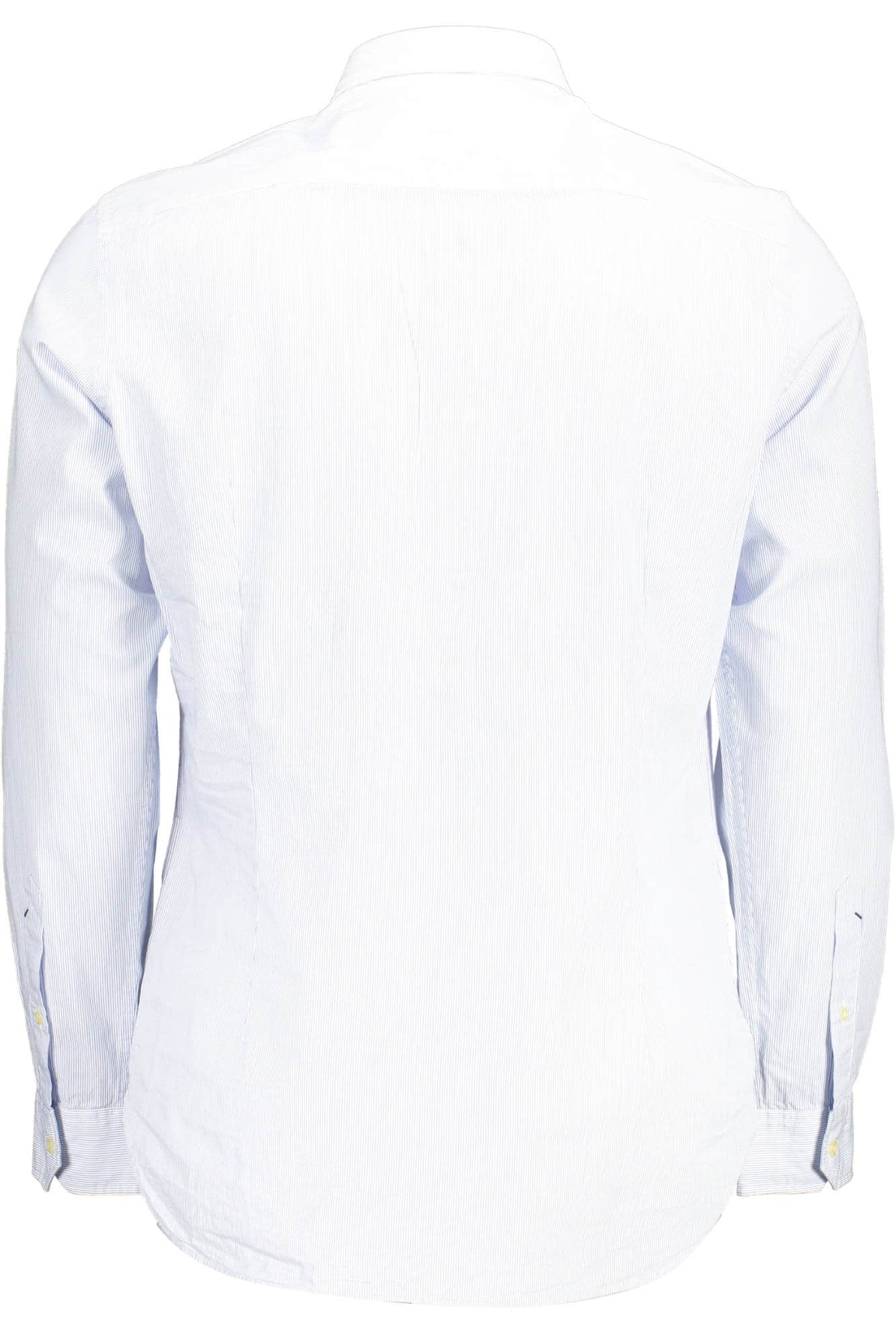 US POLO ASSN. HERREN LANGARM SHIRT, BLAU