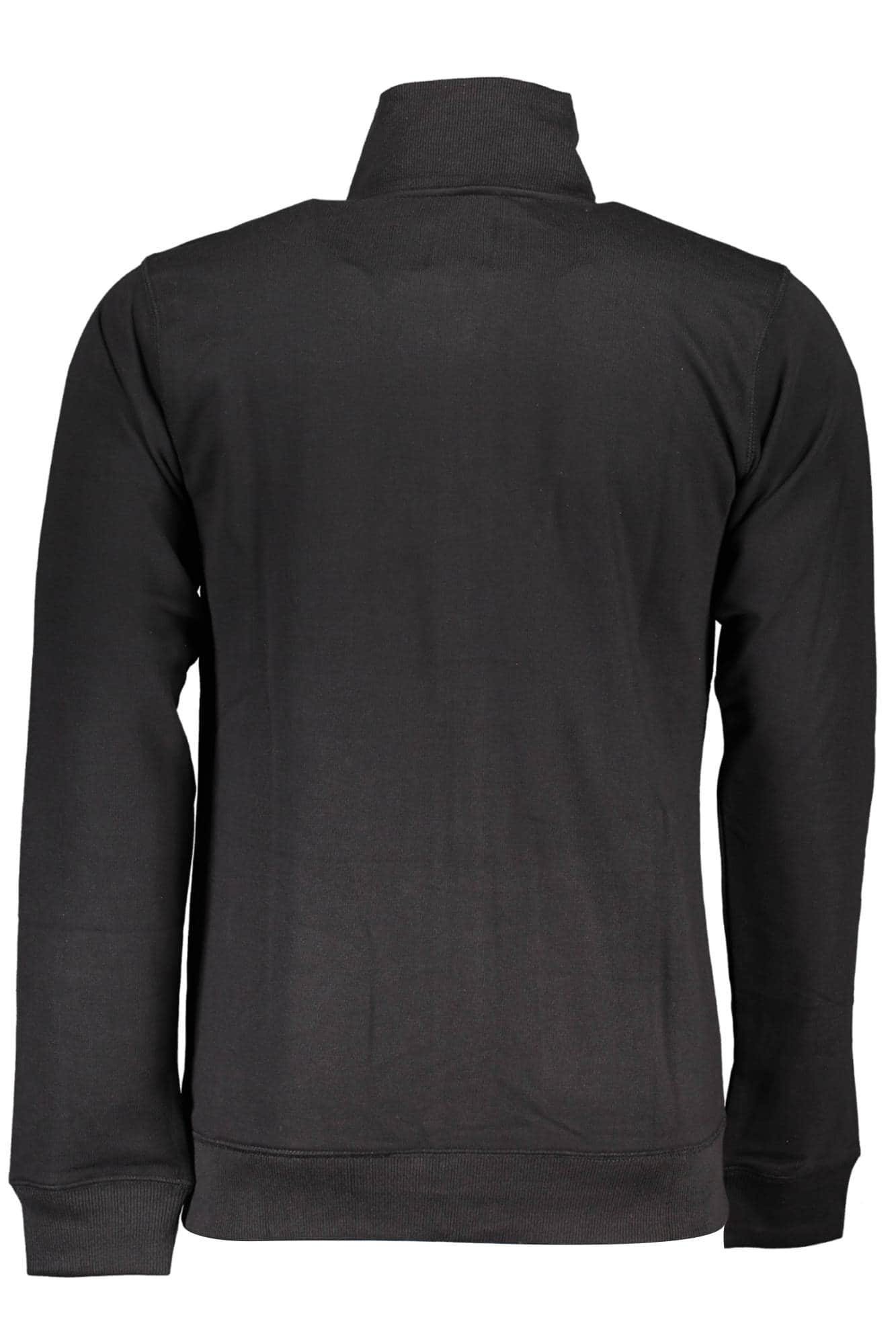 GIAN MARCO VENTURI HERREN SCHWARZ MIT REISSVERSCHLUSS SWEATSHIRT
