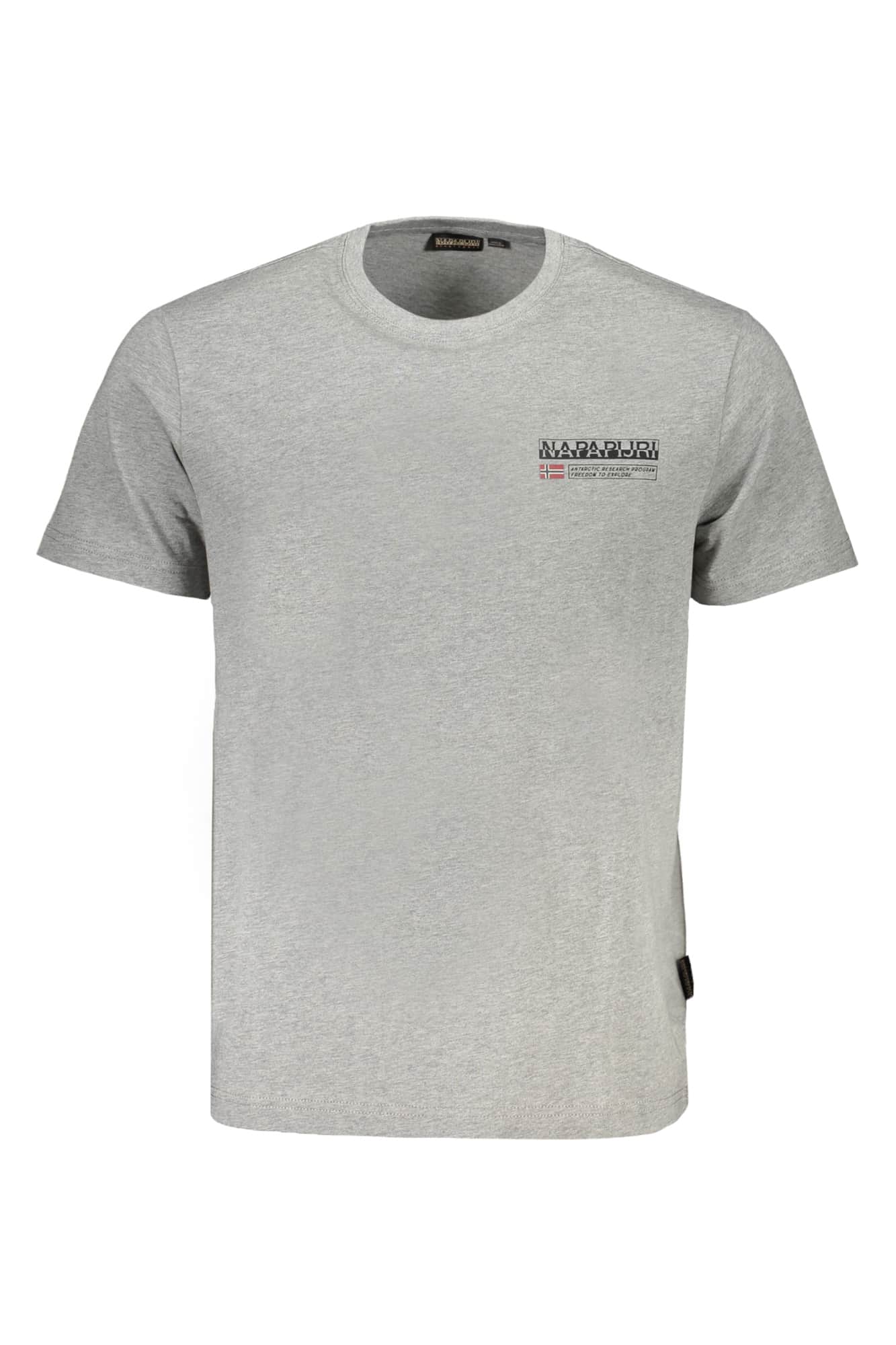 NAPAPIJRI HERREN KURZARM T-SHIRT GRAU