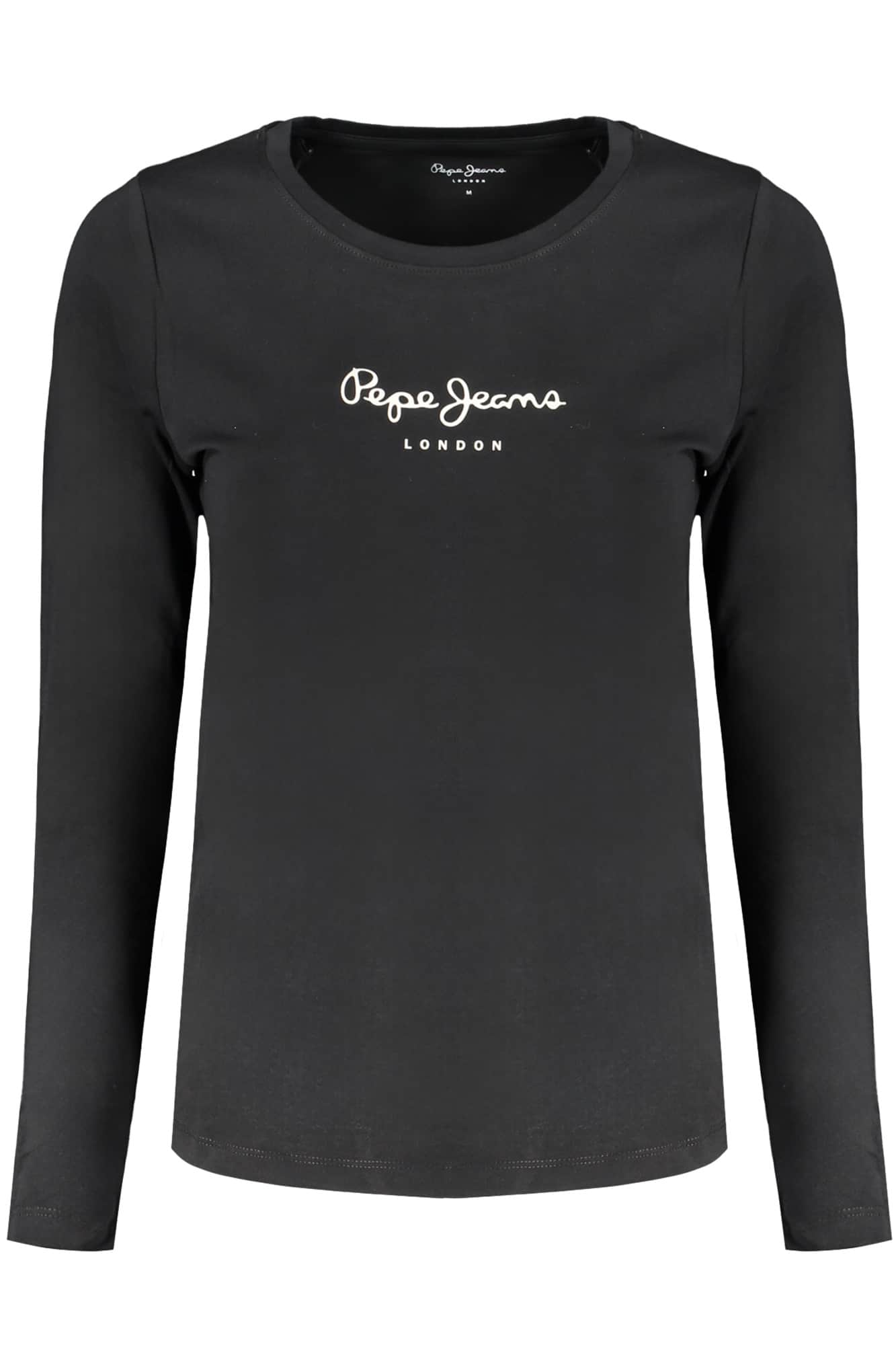 PEPE JEANS DAMEN LANGARM T-SHIRT SCHWARZ