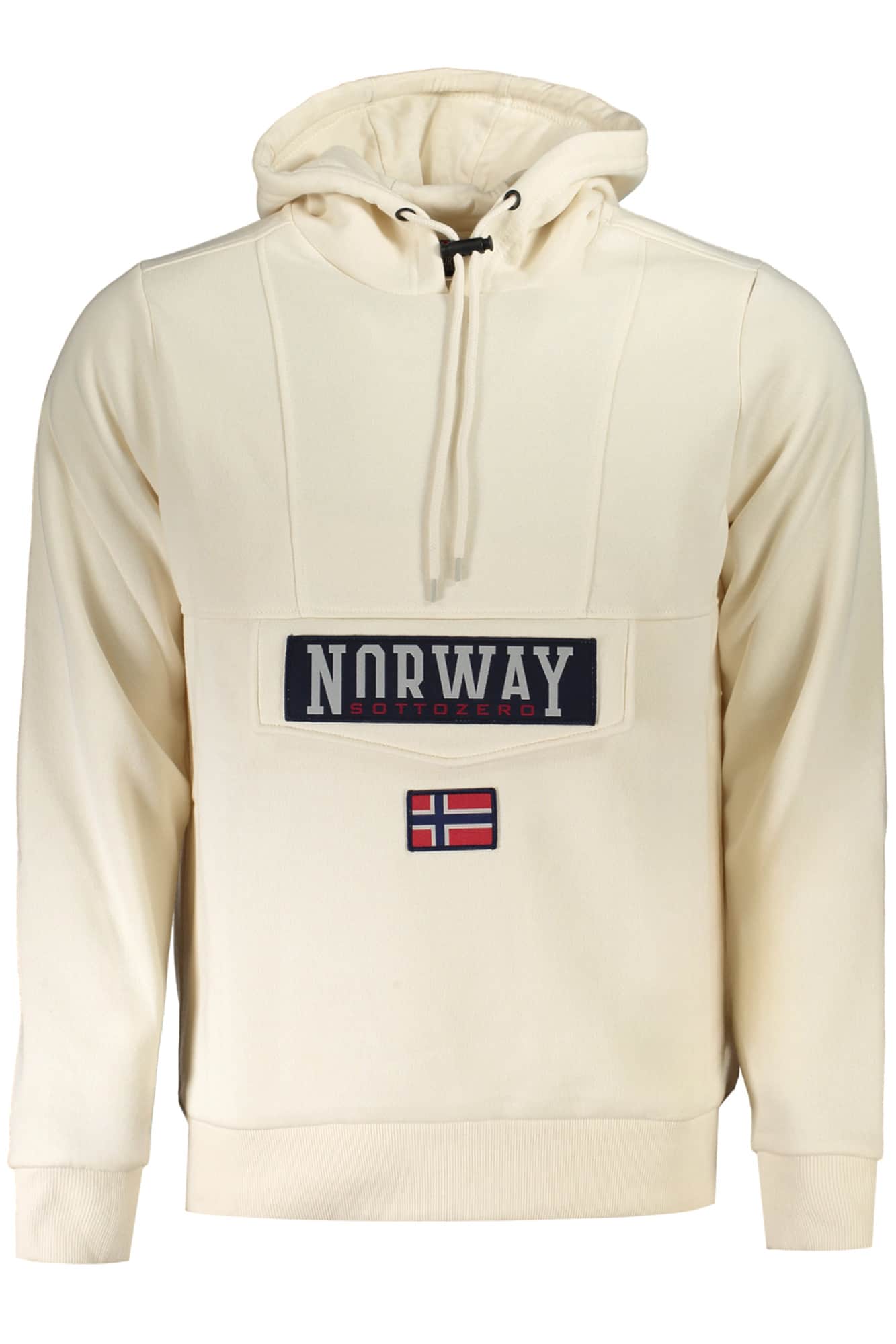NORWAY 1963 HERREN MIT REISSVERSCHLUSS SWEATSHIRT GRAU
