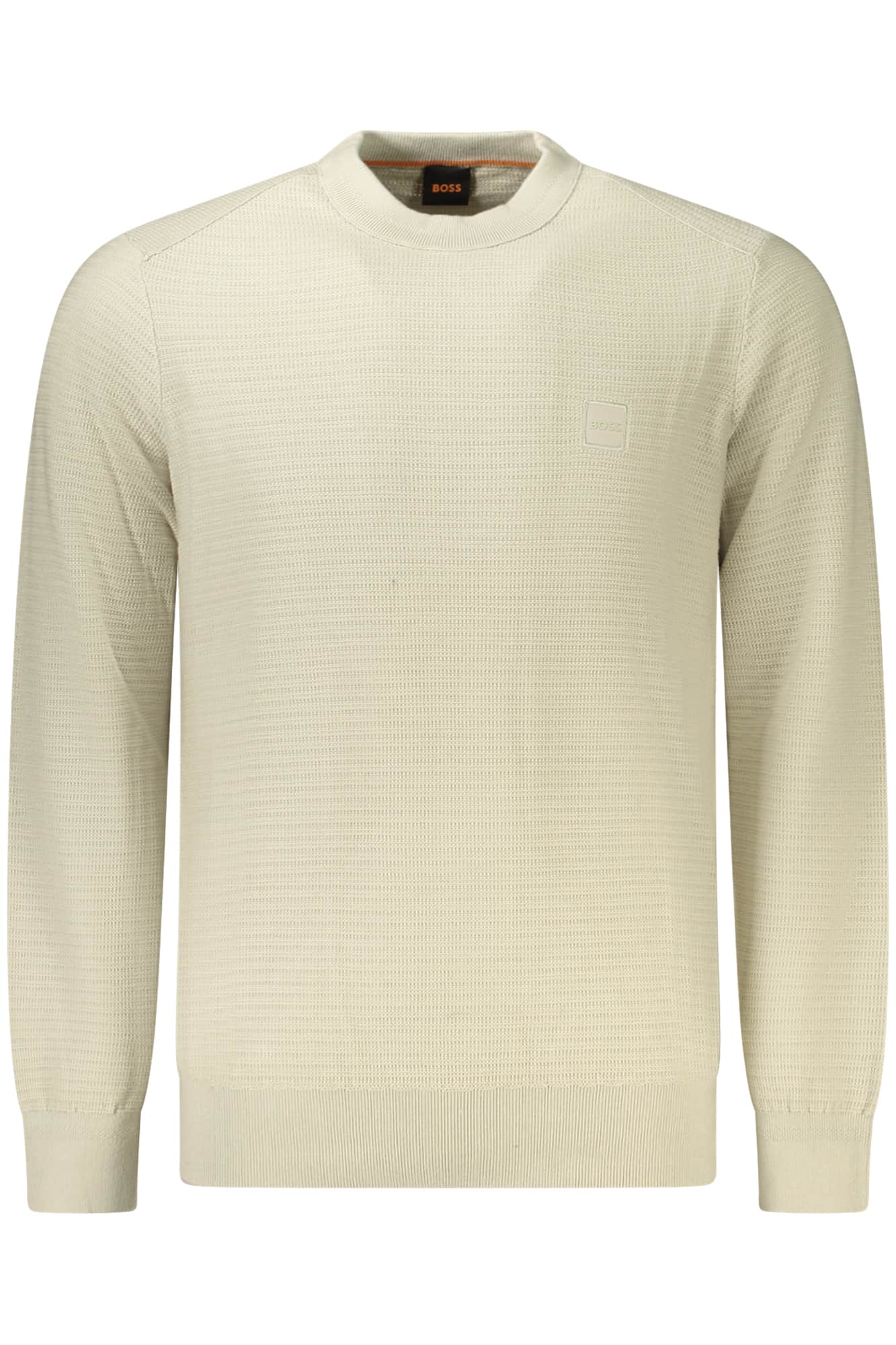Boss herren pullover beige