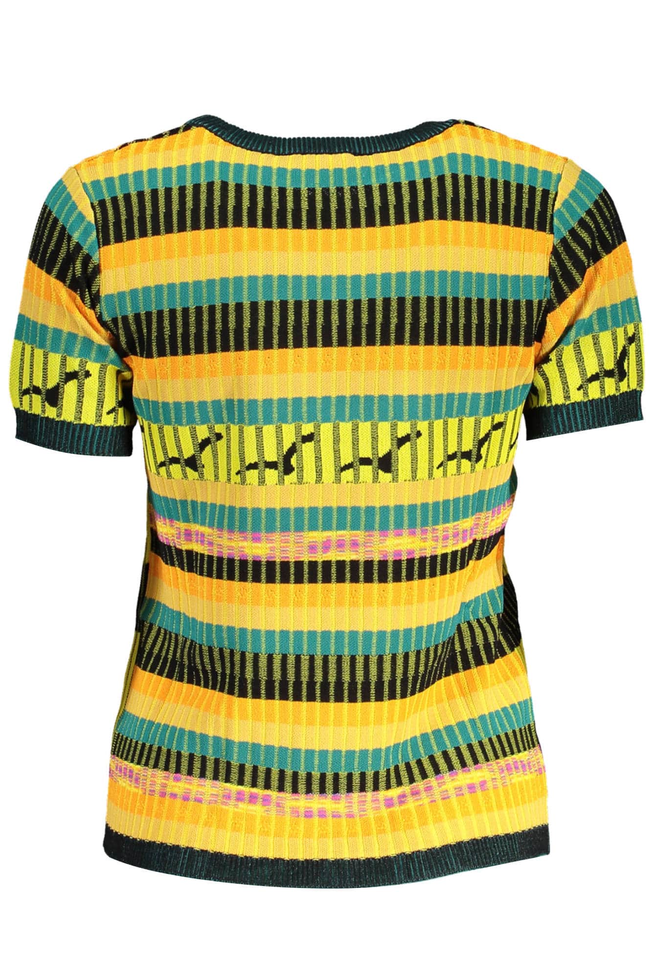 DESIGUAL DAMEN GELB PULLOVER