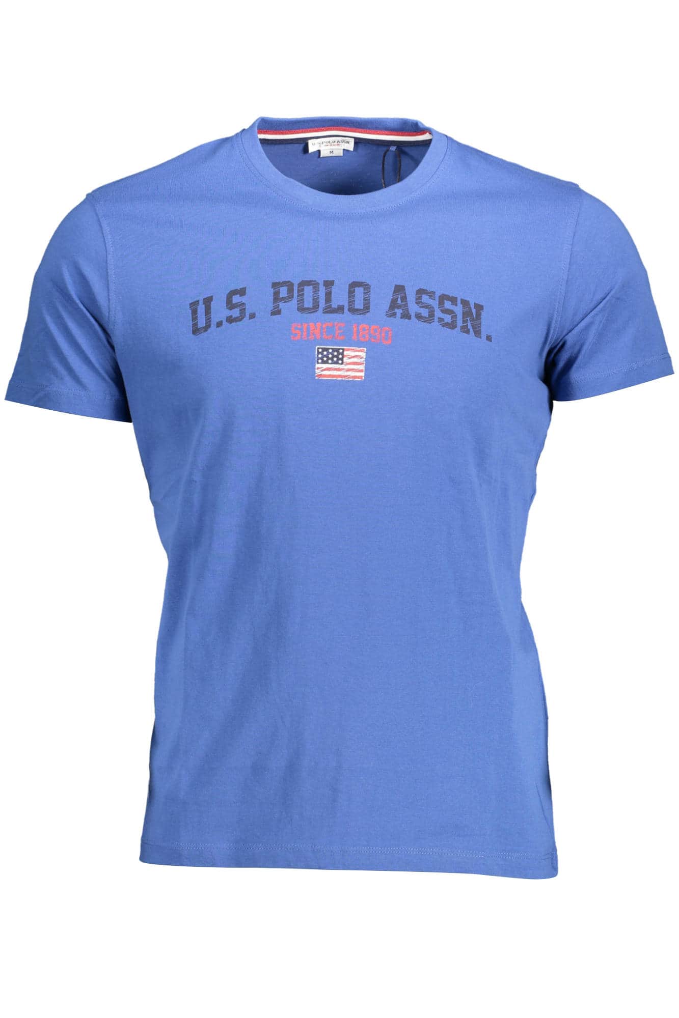 US POLO ASSN. HERREN KURZARM T-SHIRT, BLAU