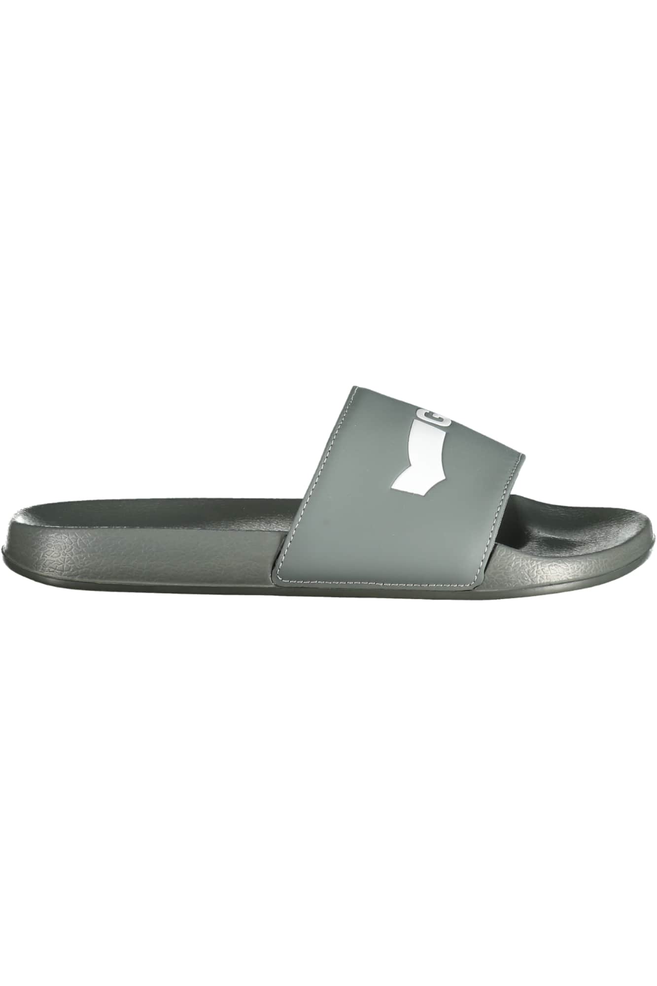 Gas schuhe herren hausschuh grau