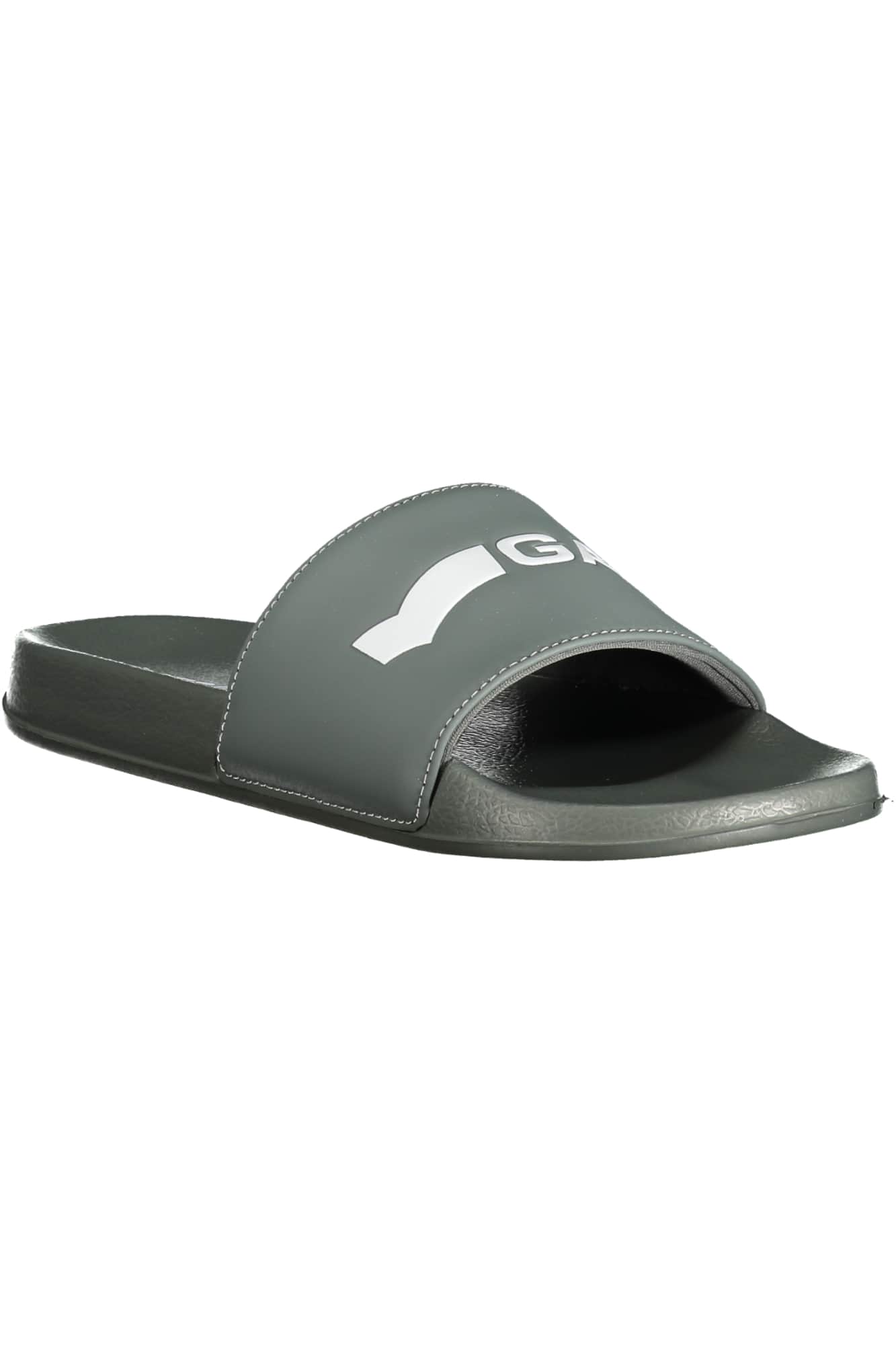 Gas schuhe herren hausschuh grau