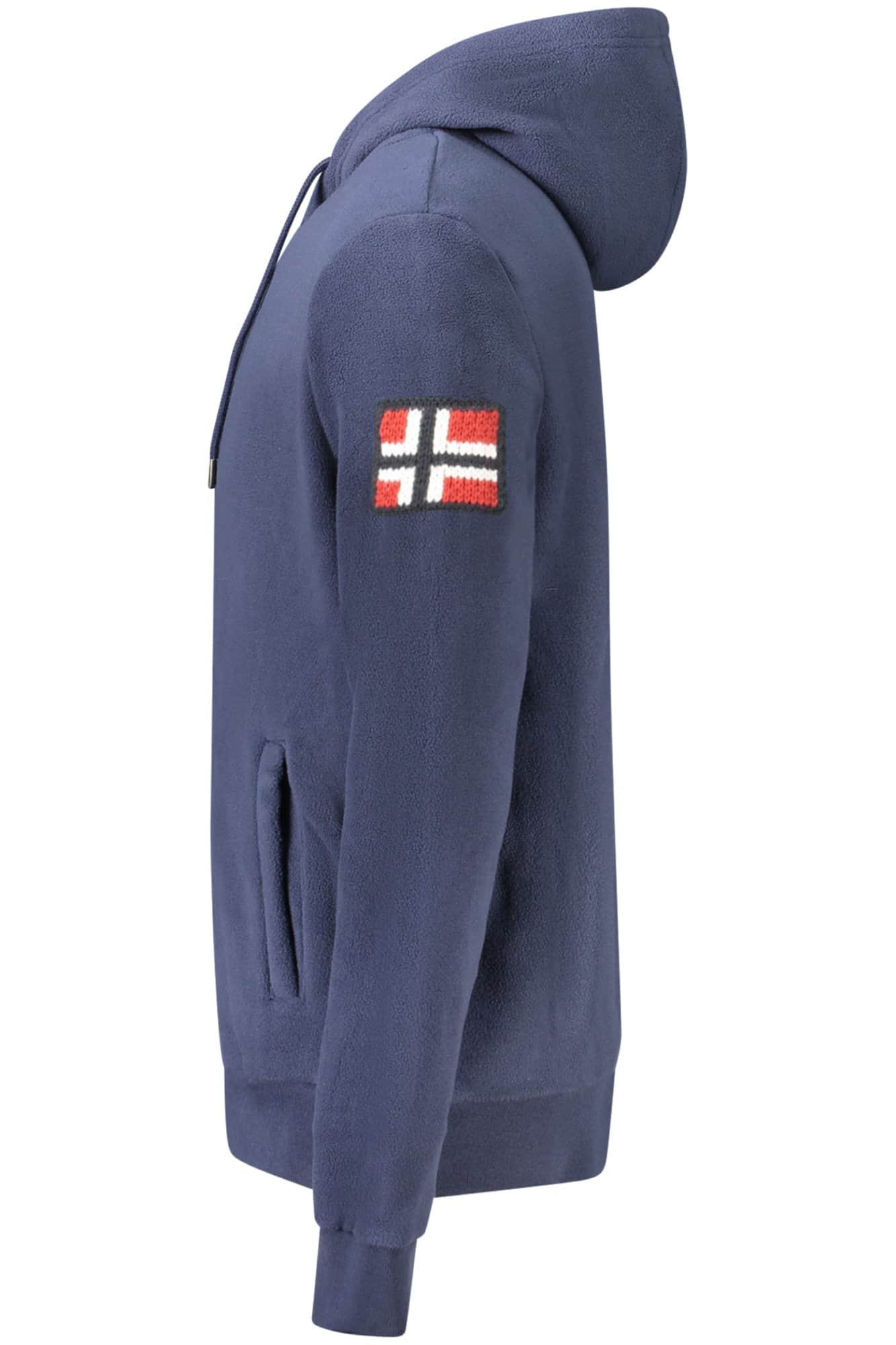 NORWAY 1963 HERREN BLAU MIT REISSVERSCHLUSS SWEATSHIRT