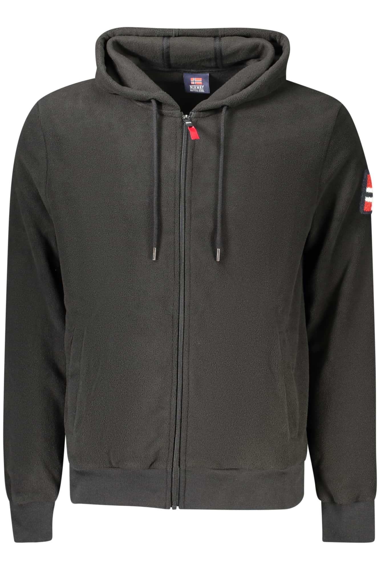 Norway 1963 herren schwarz mit reissverschluss sweatshirt