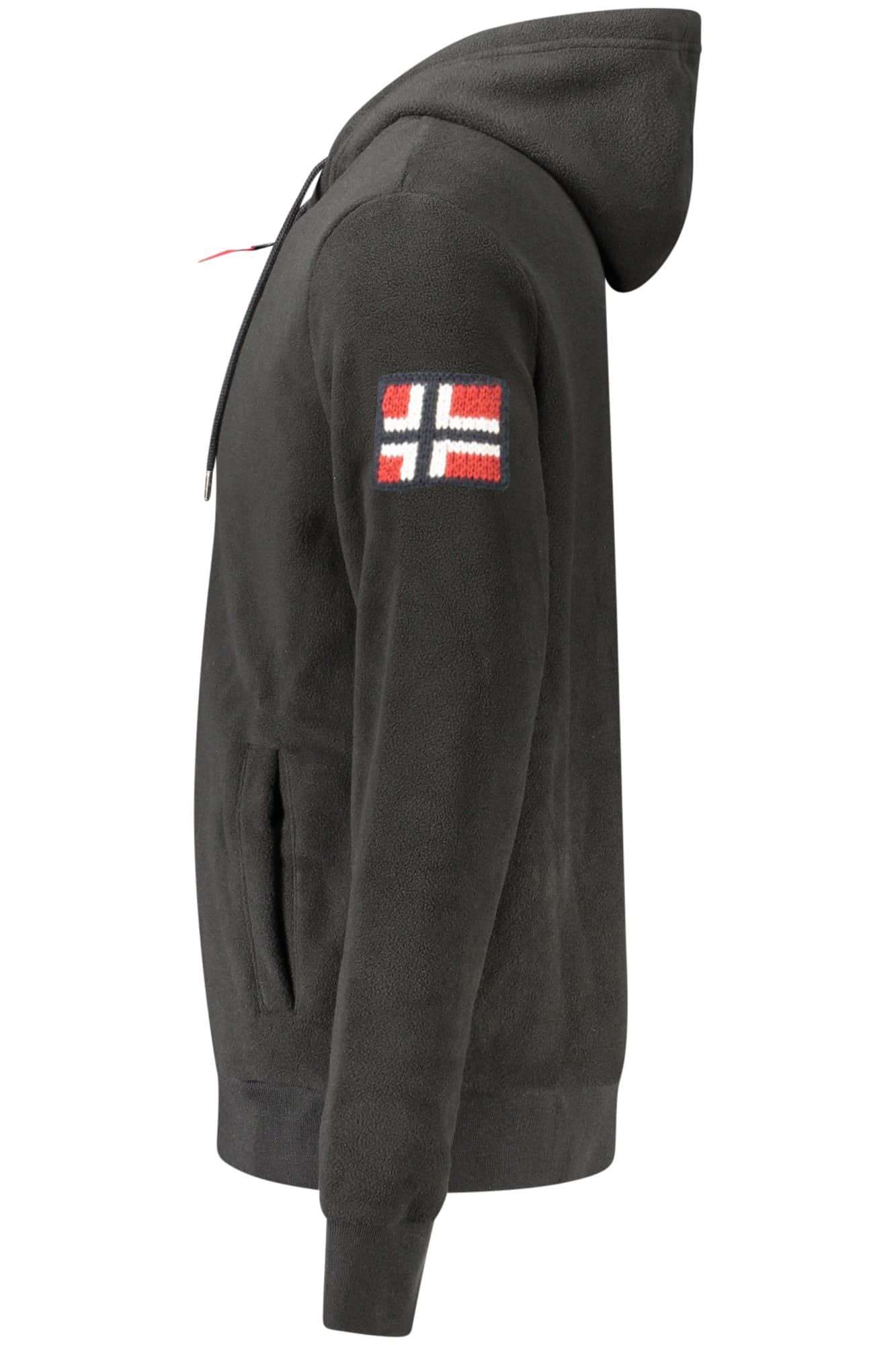 Norway 1963 herren schwarz mit reissverschluss sweatshirt