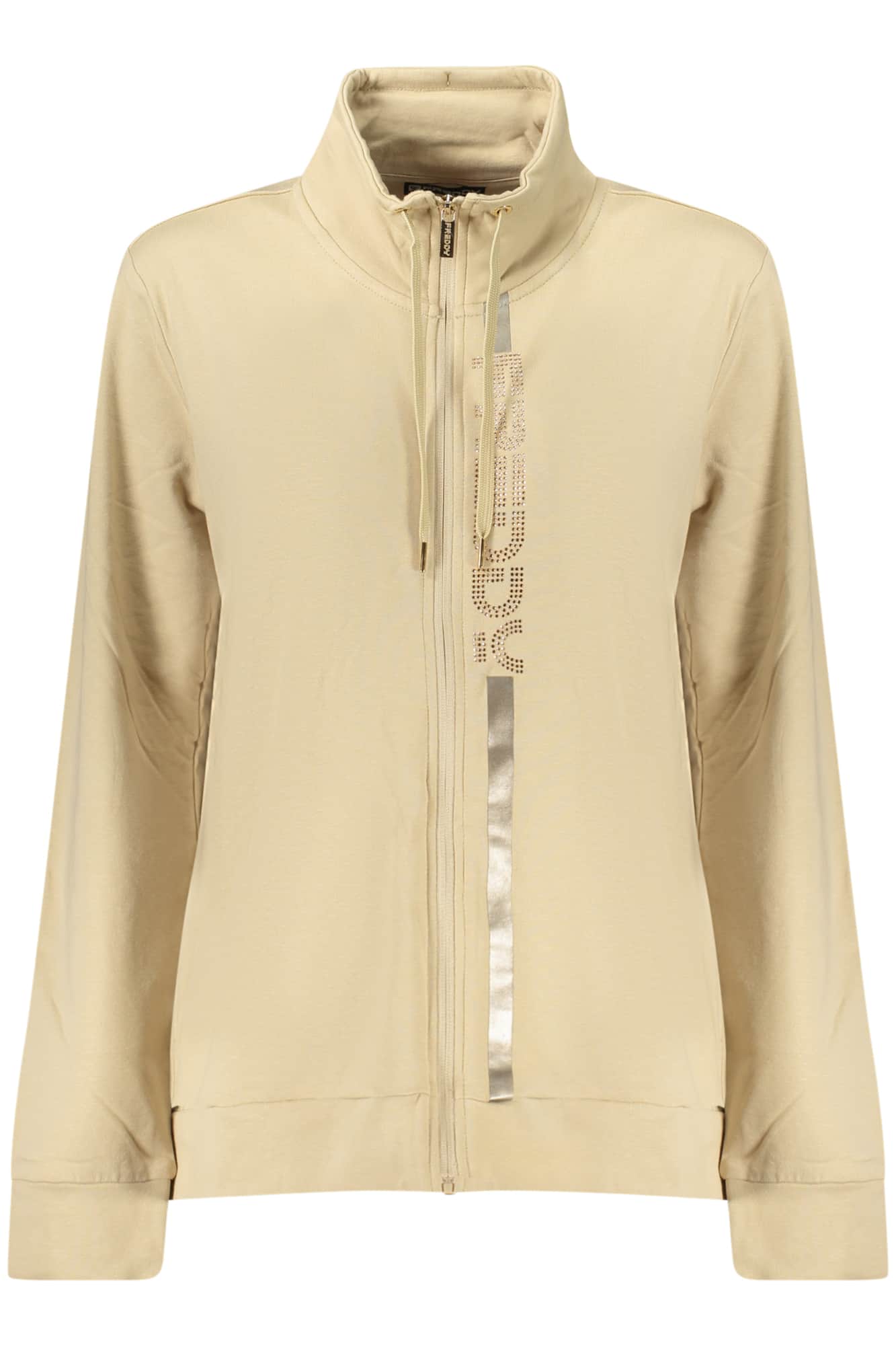 FREDDY DAMEN LILA MIT REISSVERSCHLUSS SWEATSHIRT