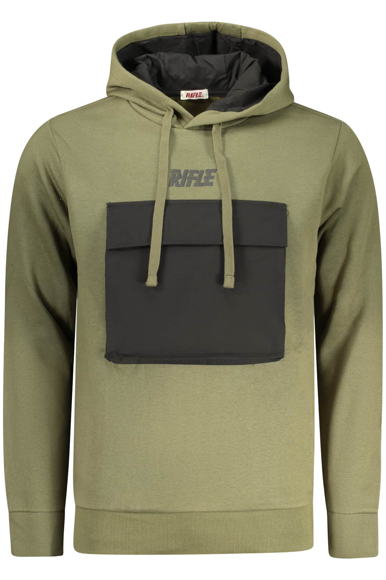 RIFLE HERREN MIT REISSVERSCHLUSS SWEATSHIRT BRAUN