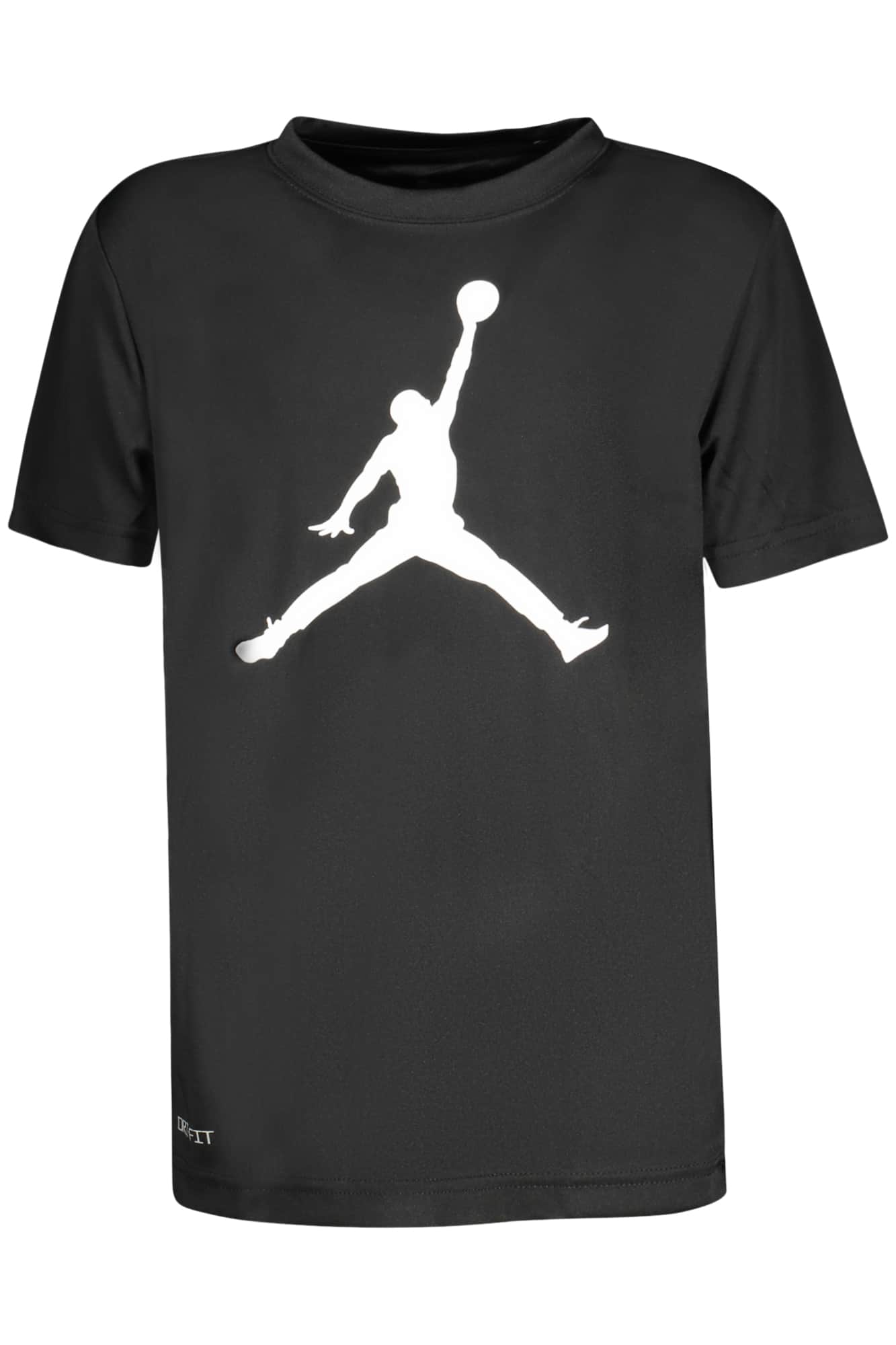 JORDAN KURZARM T-SHIRT FÜR KINDER, SCHWARZ