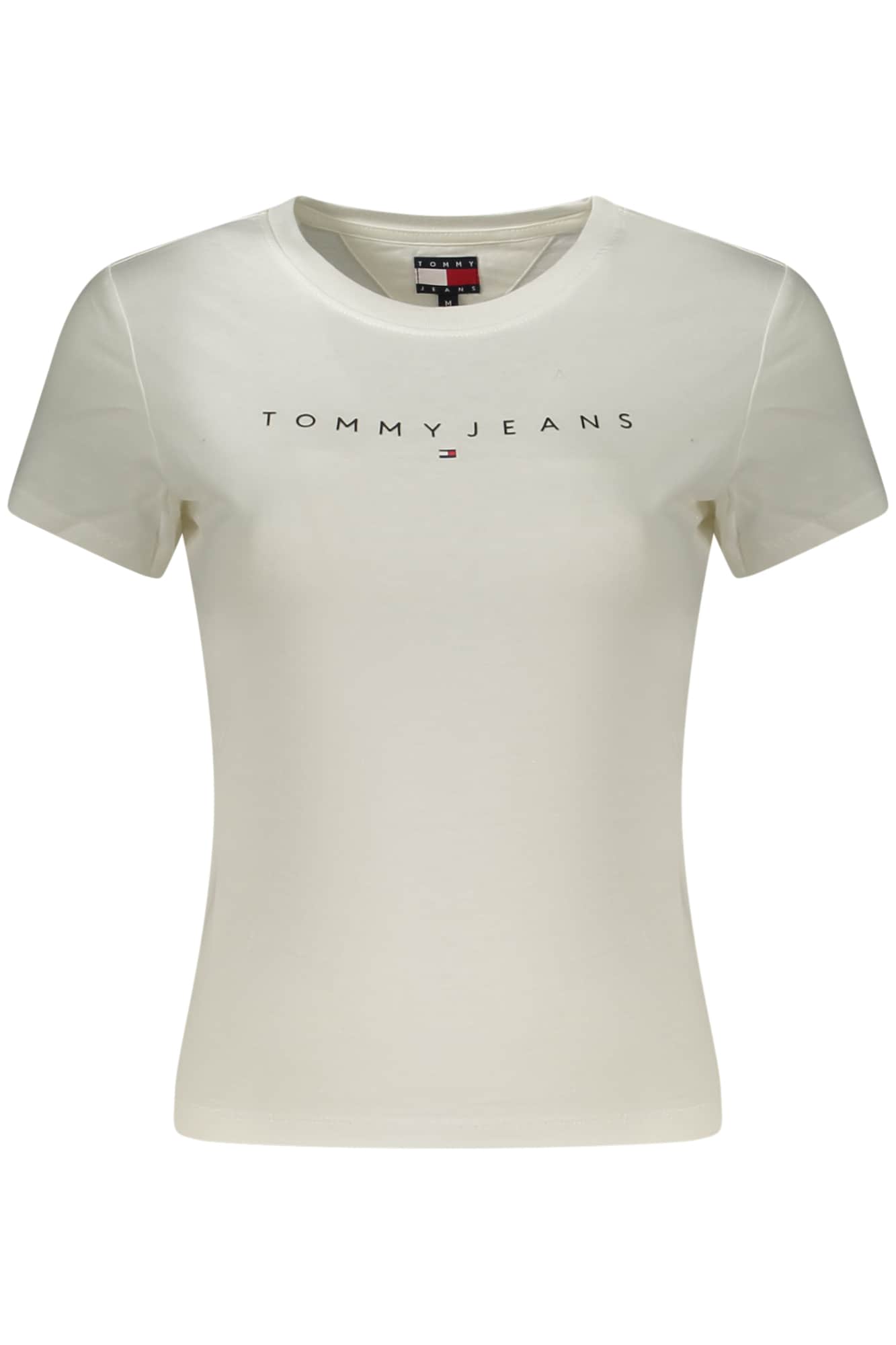 TOMMY HILFIGER DAMEN KURZARM T-SHIRT WEISS
