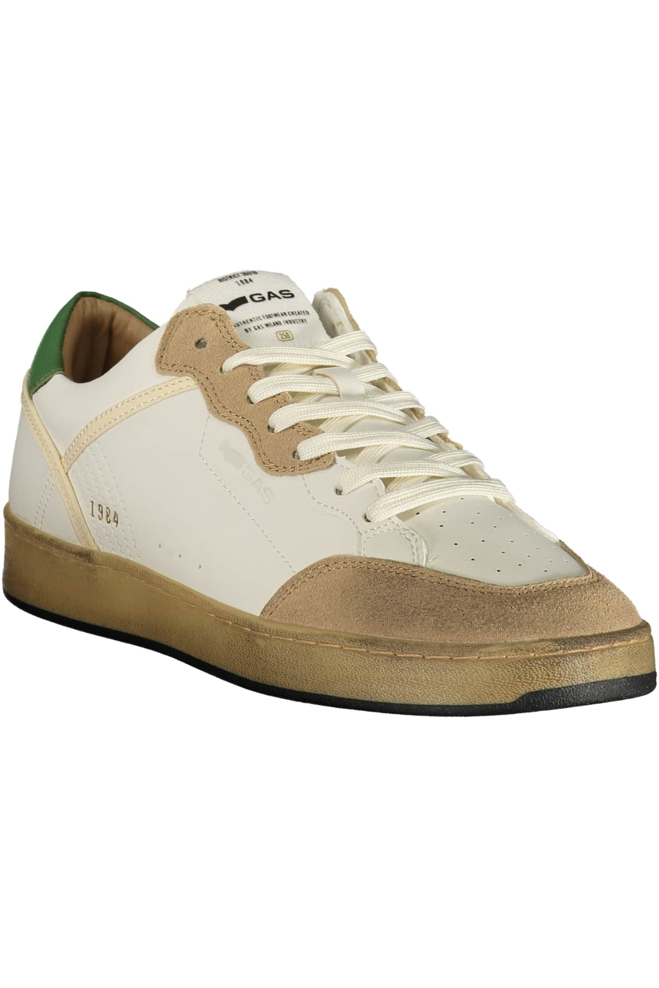 Gas herren weiss sportschuhe