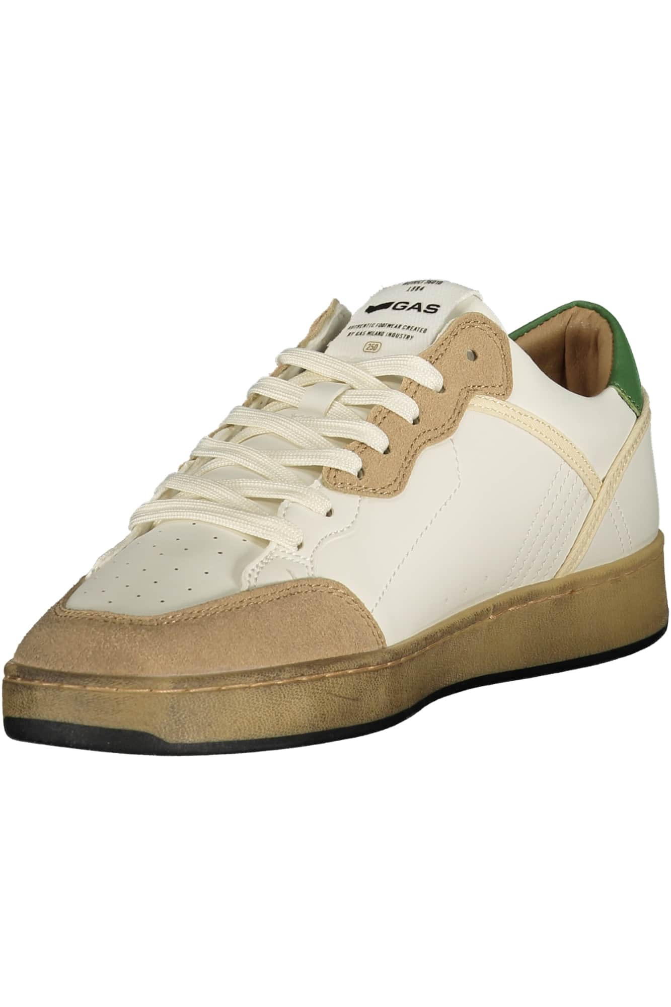 Gas herren weiss sportschuhe