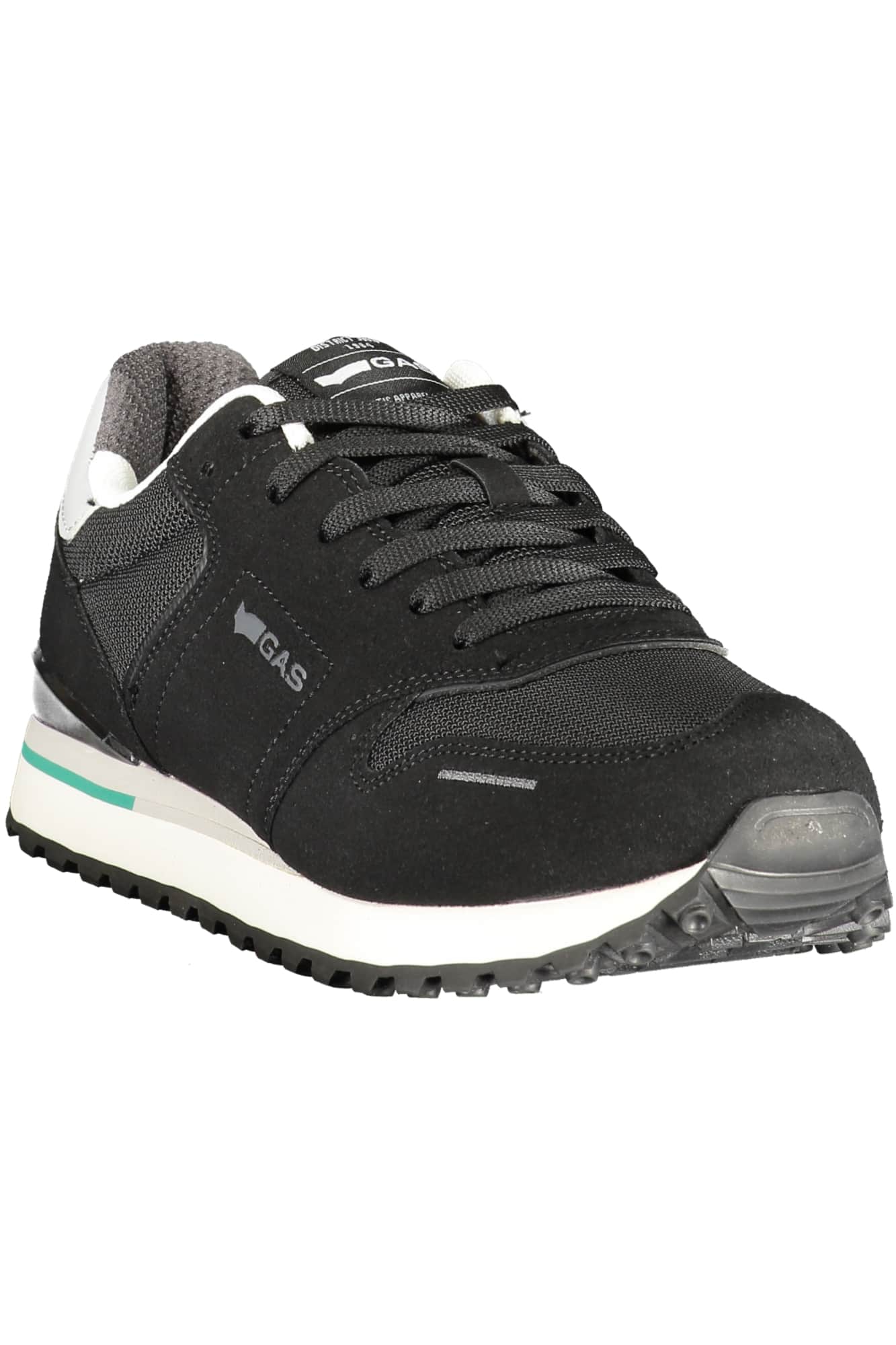 GAS HERREN SCHWARZ SPORTSCHUHE