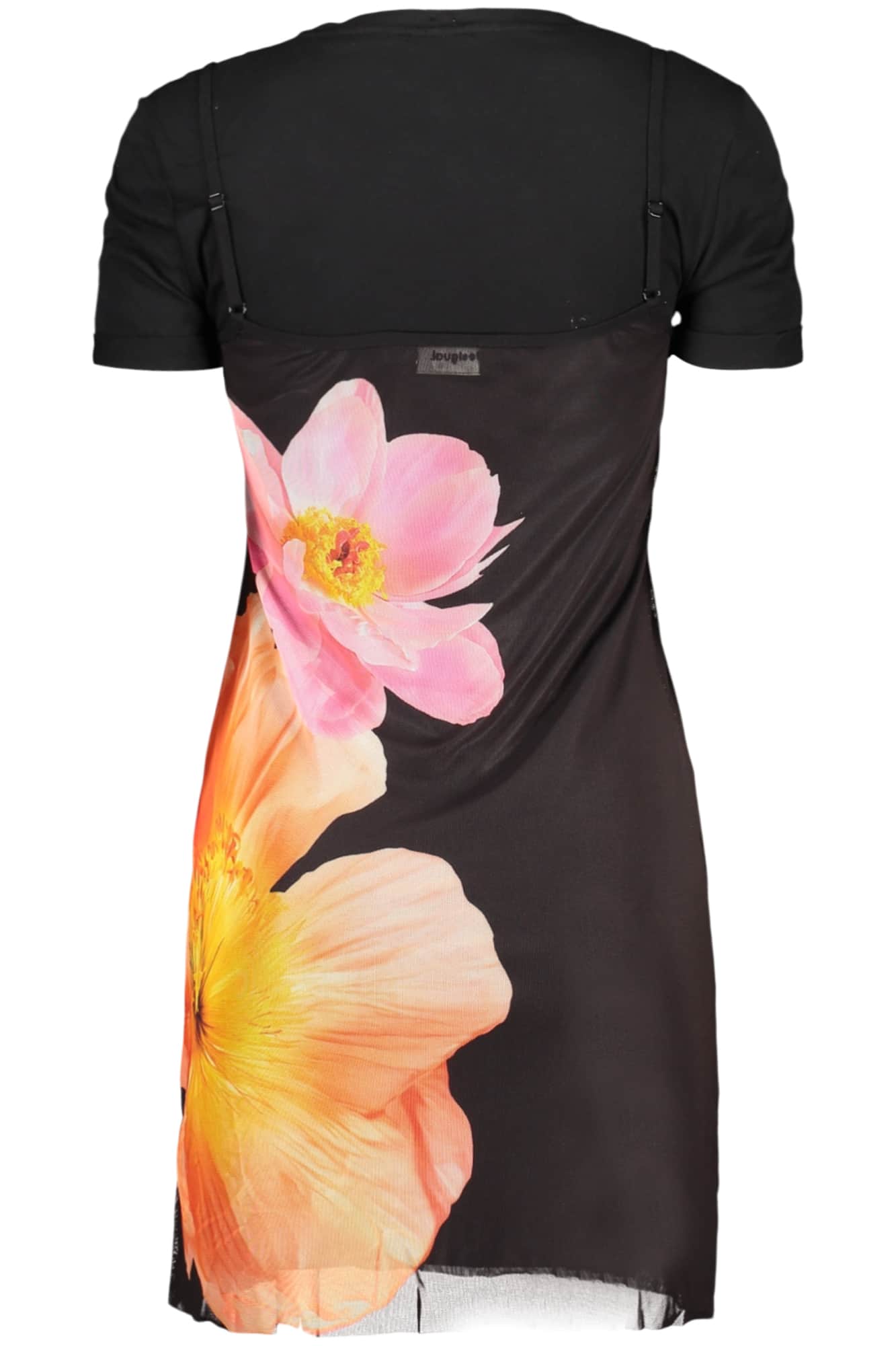 DESIGUAL KURZ KLEID FÜR DAMEN IN SCHWARZ
