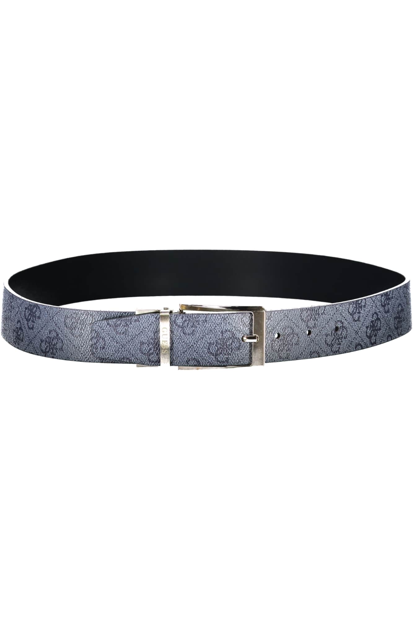 GUESS JEANS HERREN BLAU LEDER GÜRTEL