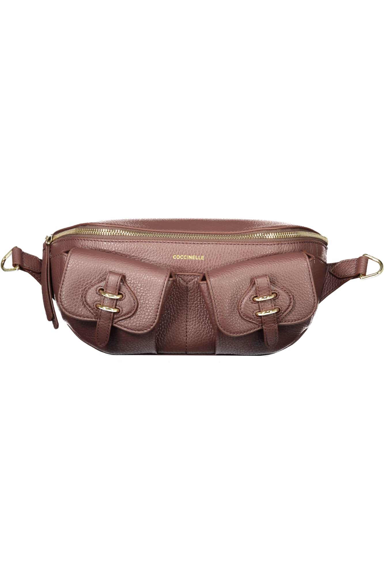 COCCINELLE DAMEN BRAUN GÜRTELTASCHE