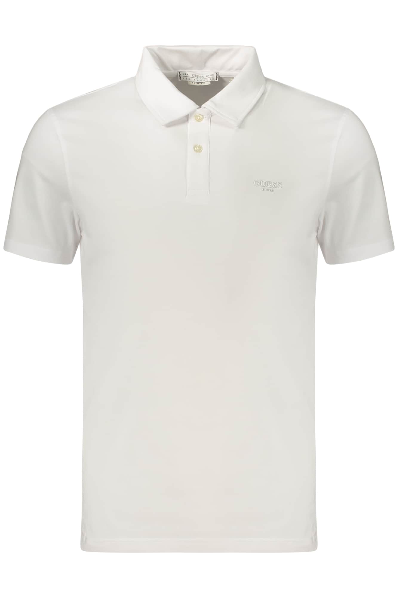 GUESS JEANS HERREN KURZARM POLOSHIRT, BLAU