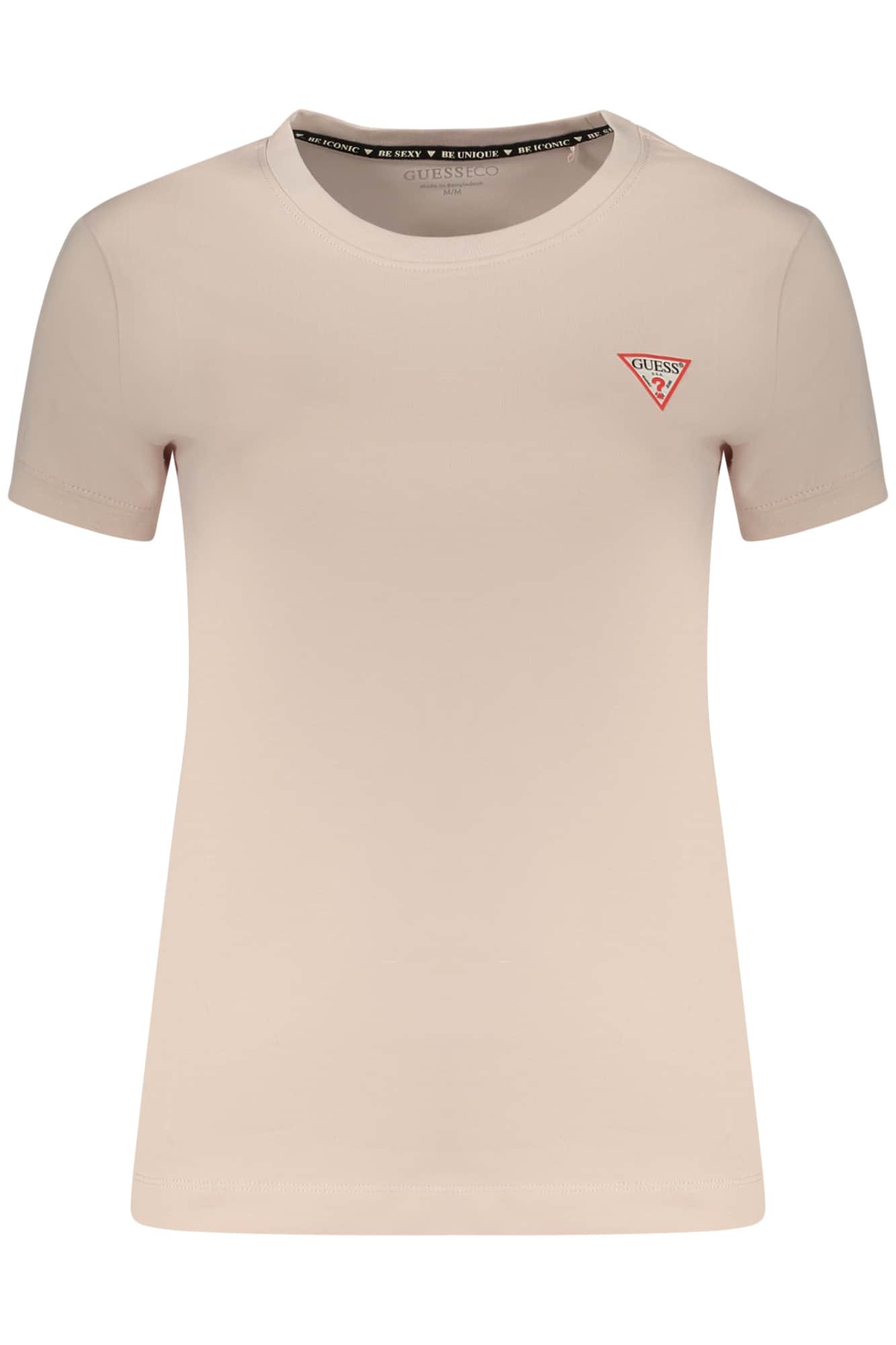 GUESS JEANS DAMEN KURZARM T-SHIRT ROSA