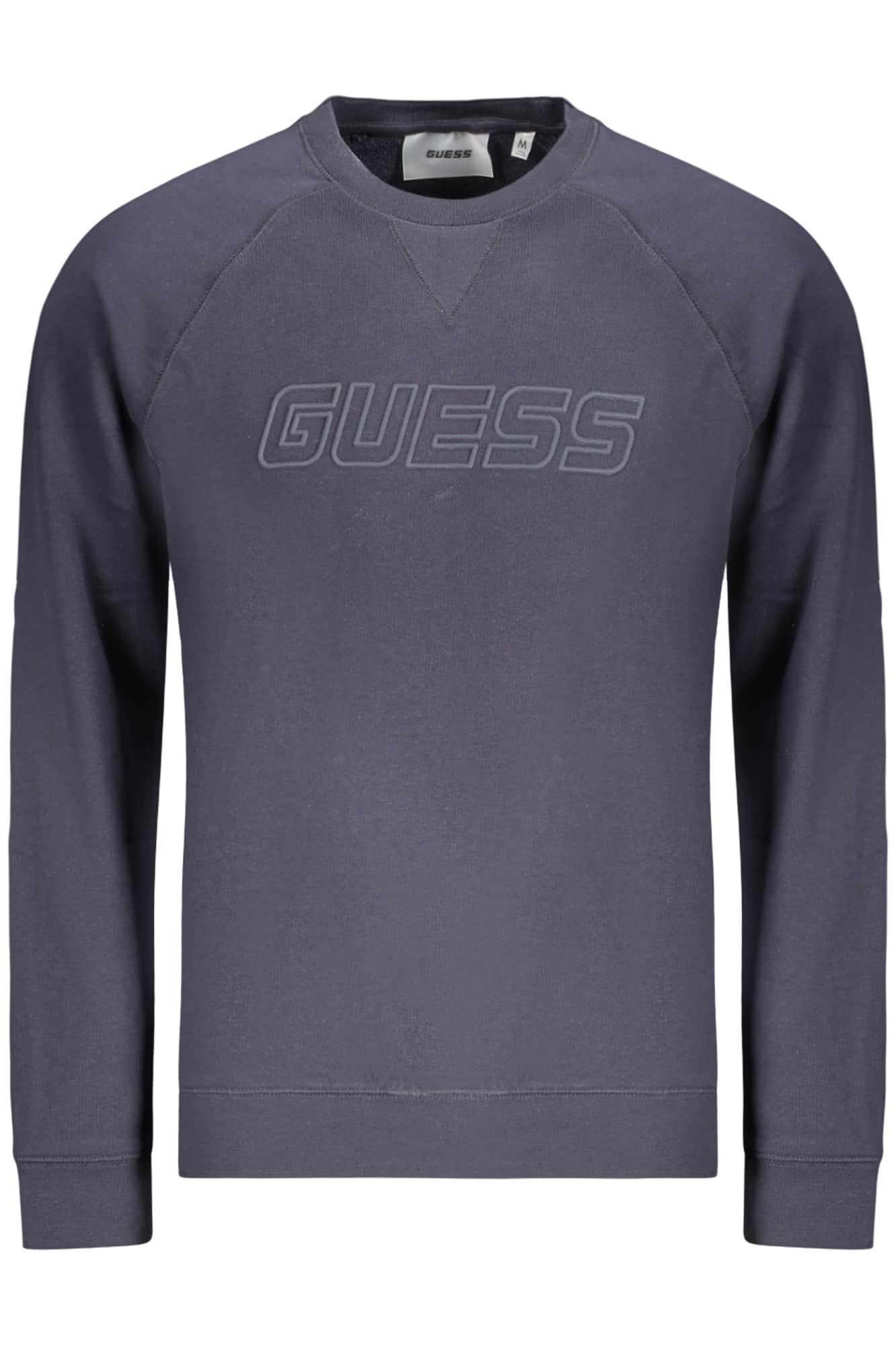 GUESS JEANS HERREN SCHWARZ MIT REISSVERSCHLUSS SWEATSHIRT