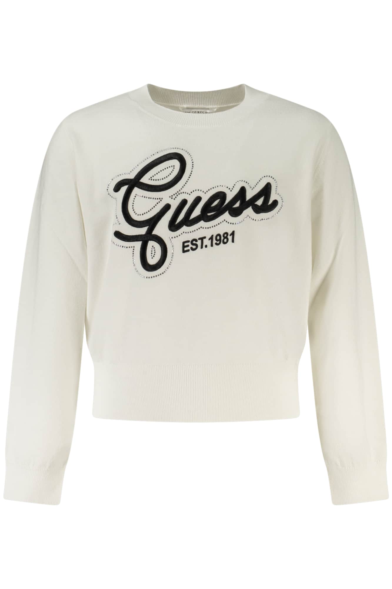 GUESS JEANS SCHWARZ PULLOVER FÜR MÄDCHEN