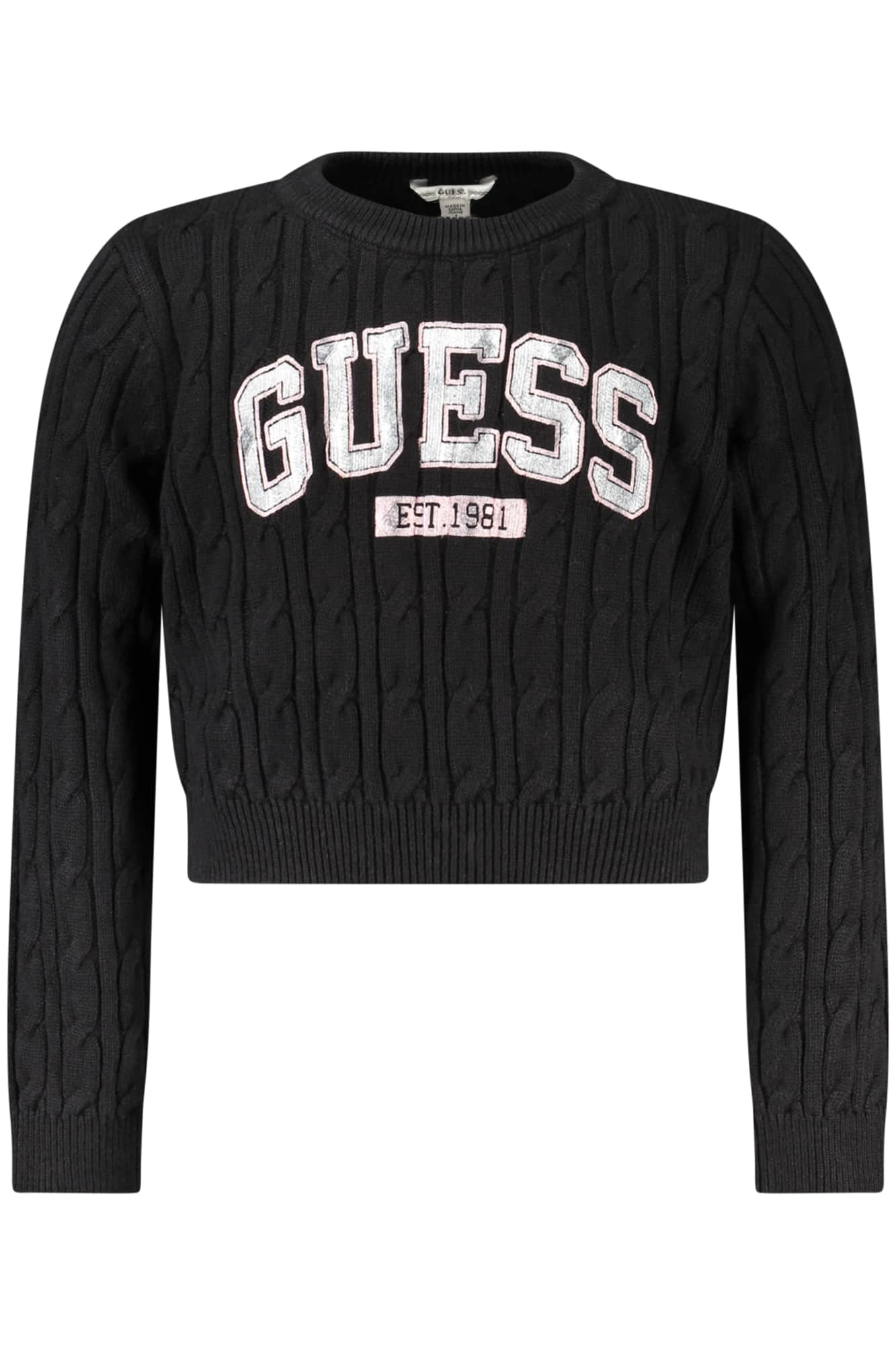 GUESS JEANS LILA PULLOVER FÜR MÄDCHEN