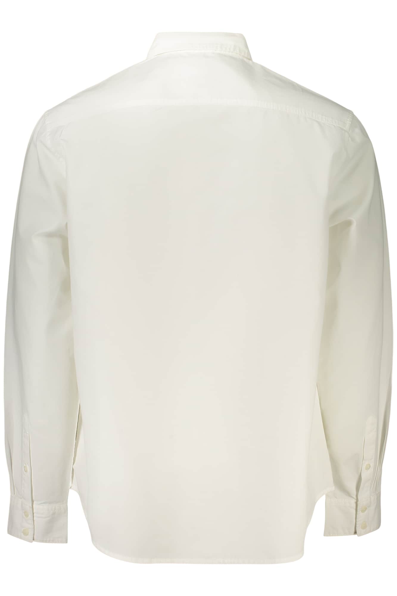 GUESS JEANS HERREN LANGARM SHIRT WEISS