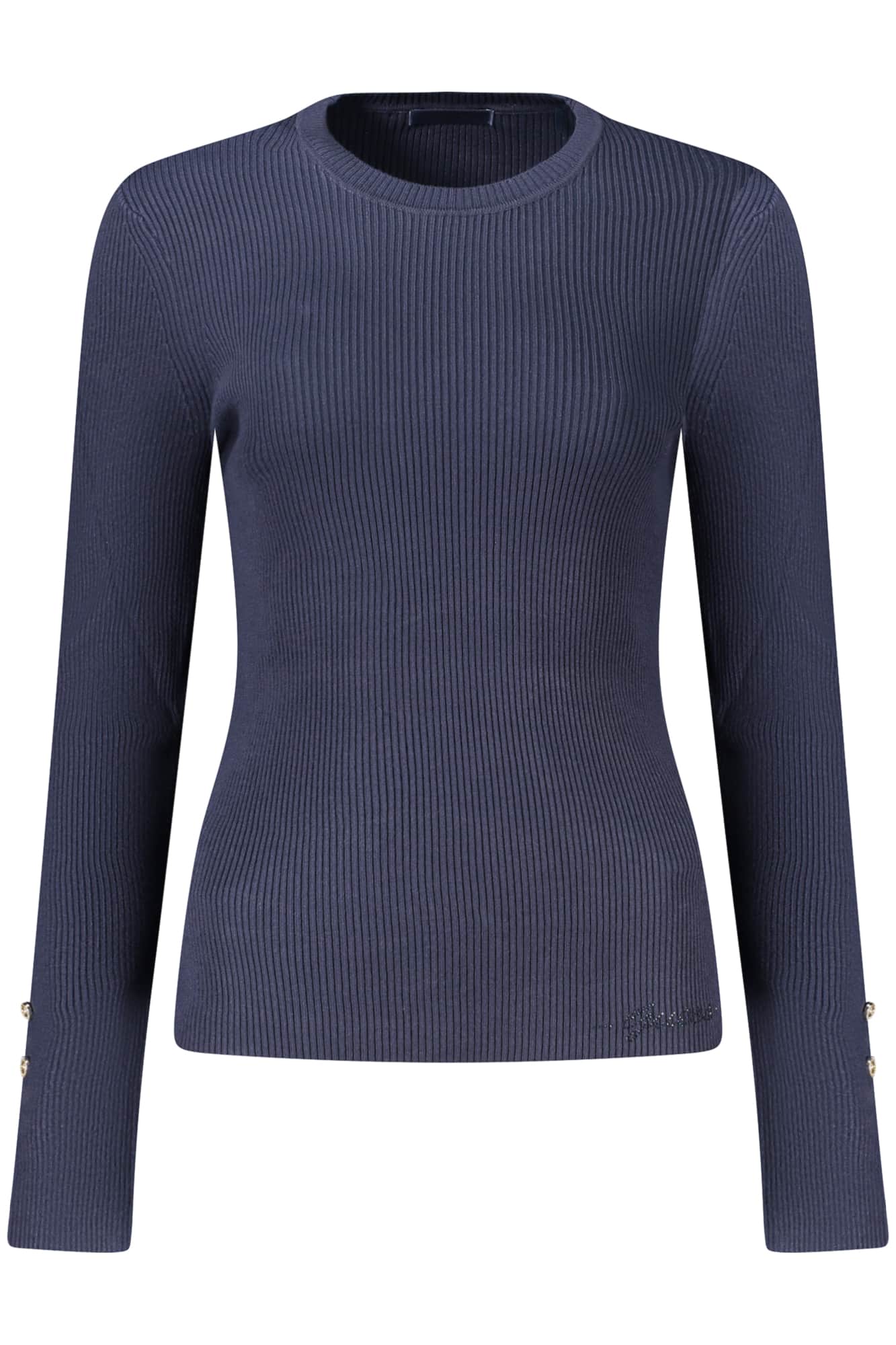 GUESS JEANS DAMEN BLAU PULLOVER