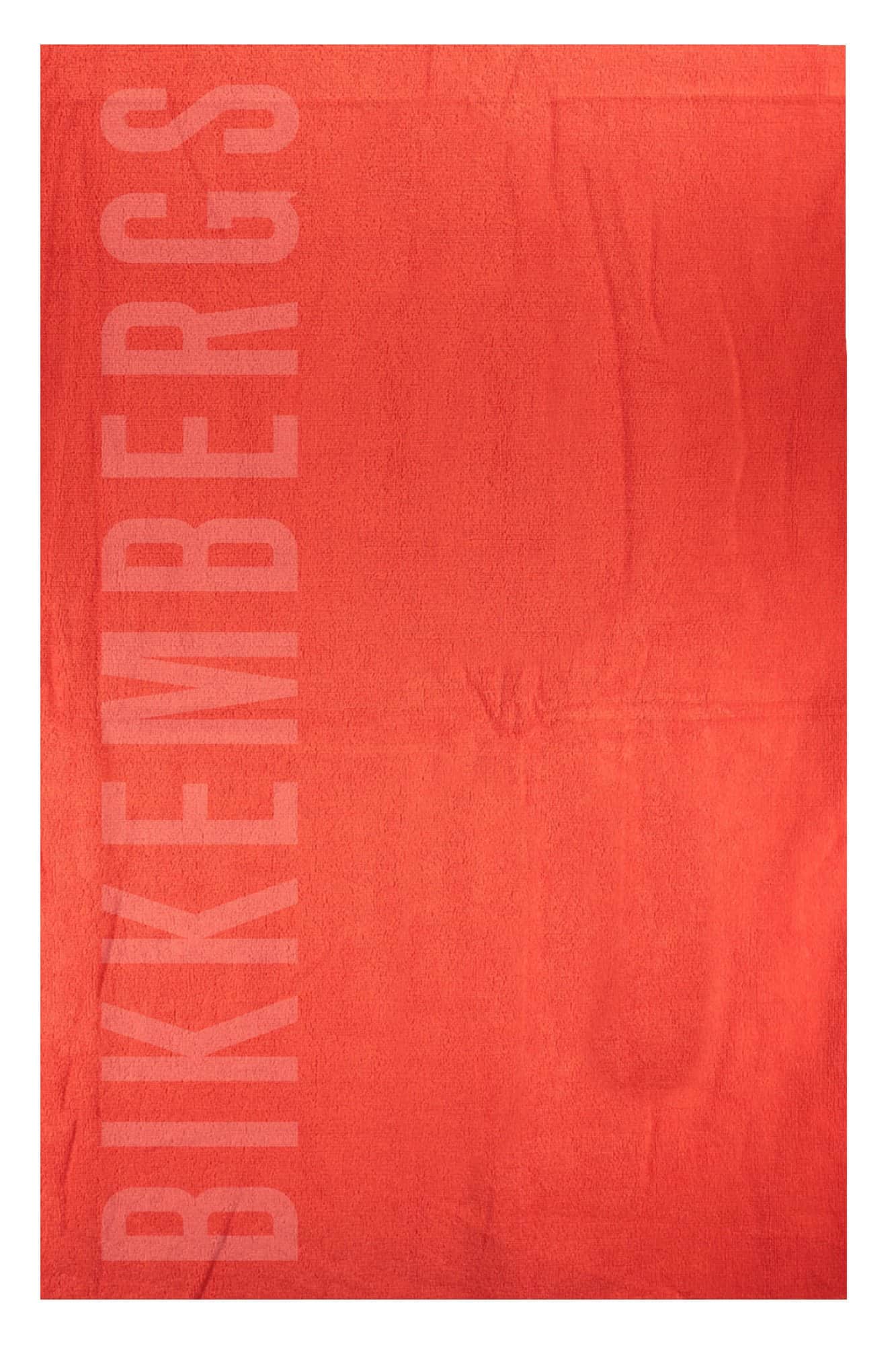 BIKKEMBERGS DAMEN ROT STRANDTUCH