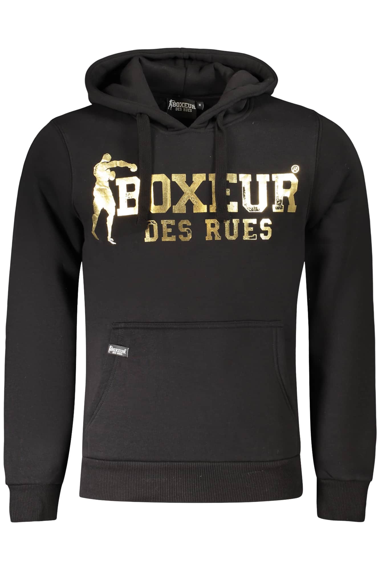 BOXEUR DES RUES HERREN ROT MIT REISSVERSCHLUSS SWEATSHIRT