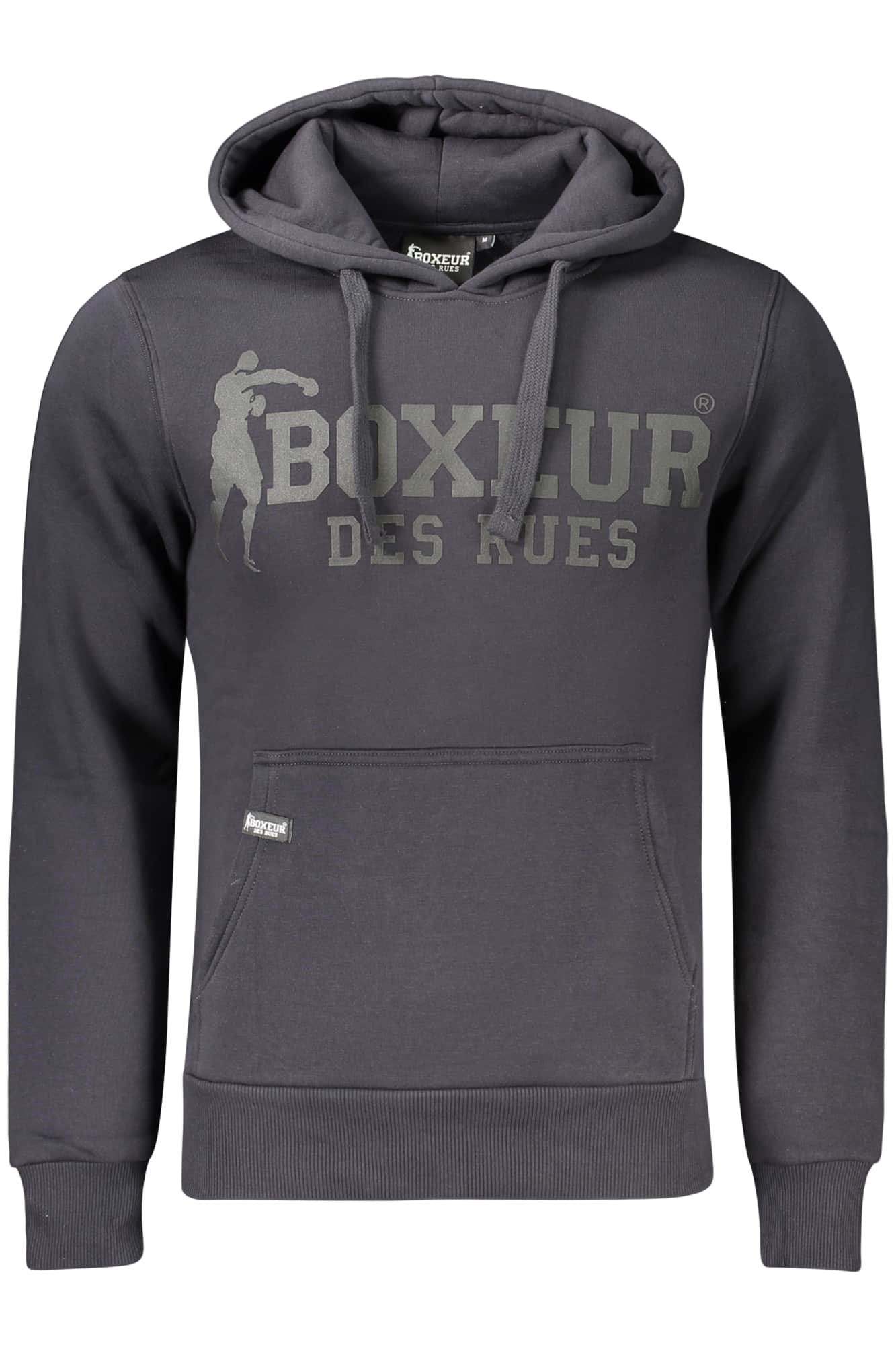 BOXEUR DES RUES HERREN ROT MIT REISSVERSCHLUSS SWEATSHIRT