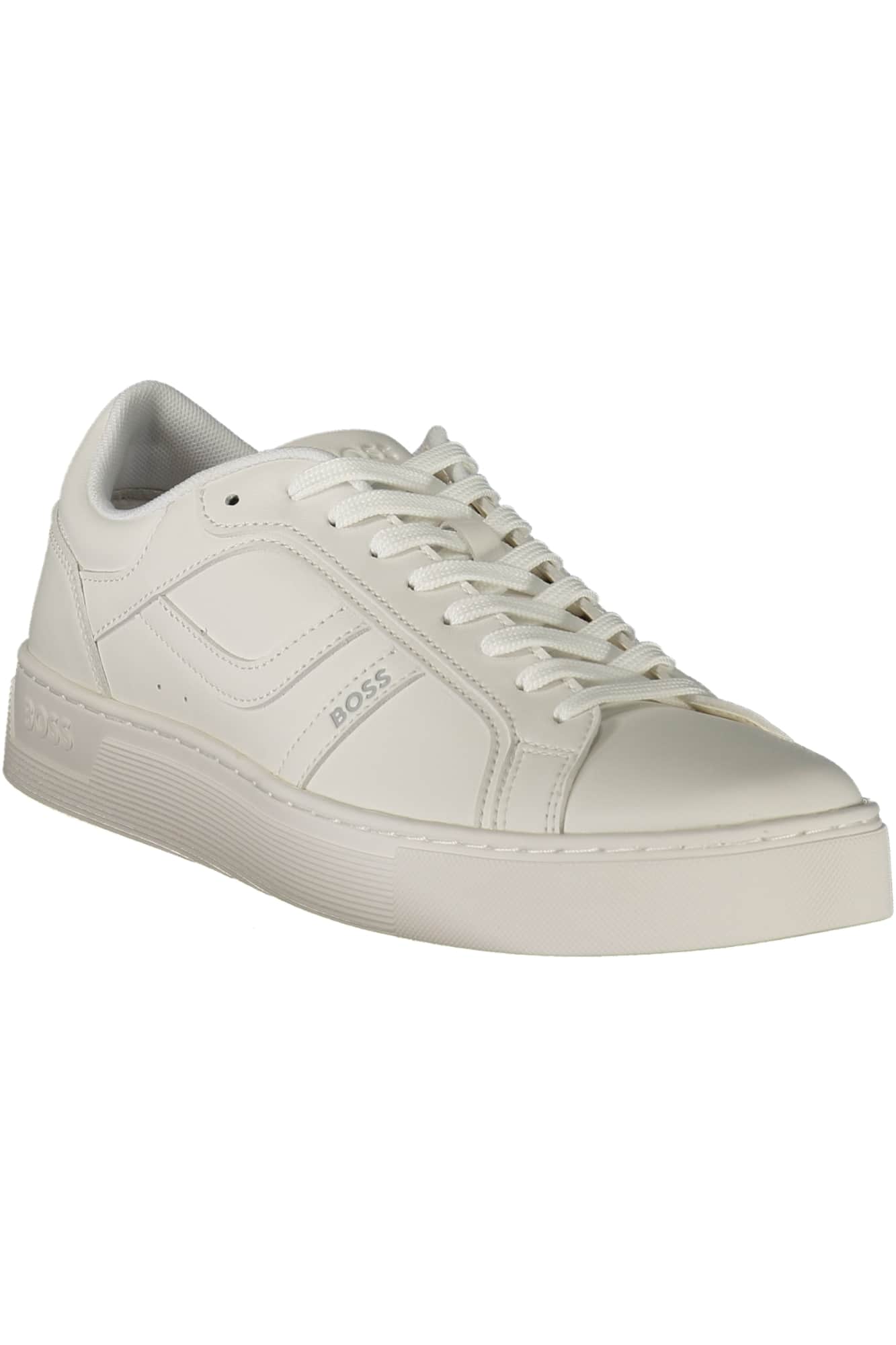 BOSS HERREN WEISS SPORTSCHUHE