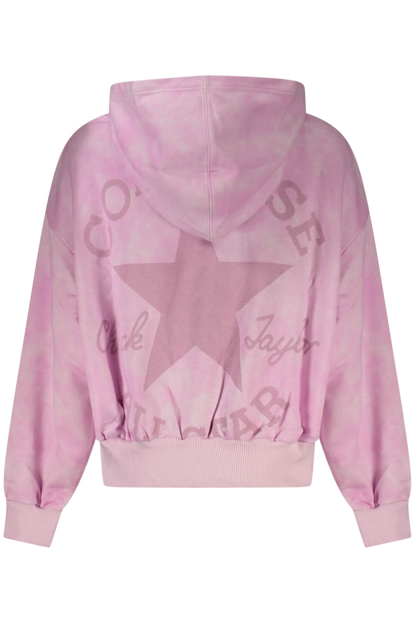 Converse Mädchen Mit Reißverschluss Hoodie, Schwarz