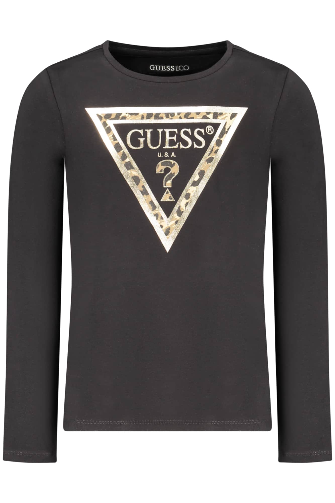 Guess Jeans langarm t-shirt für mädchen, weiss