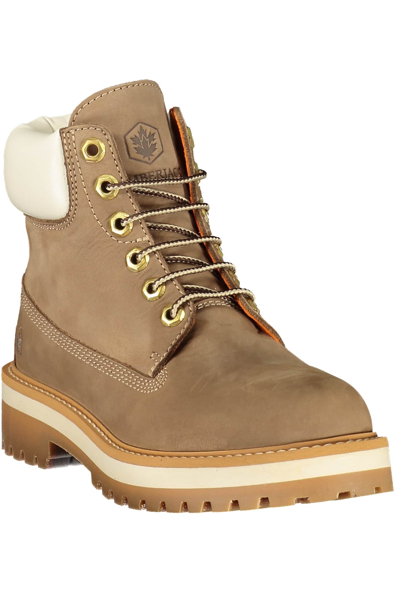 Lumberjack damen beige stiefel