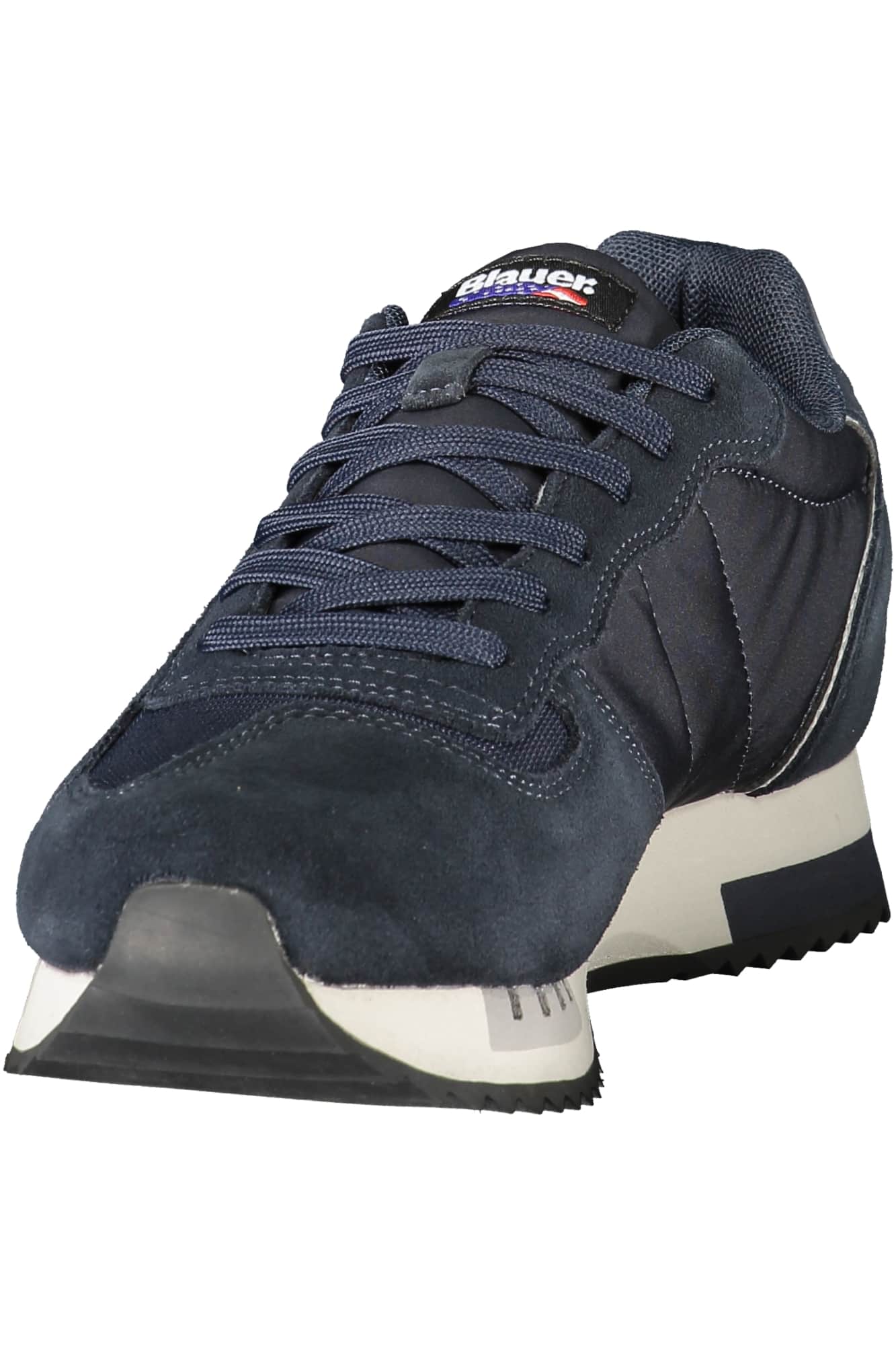 Blauer herren schwarz sportschuhe