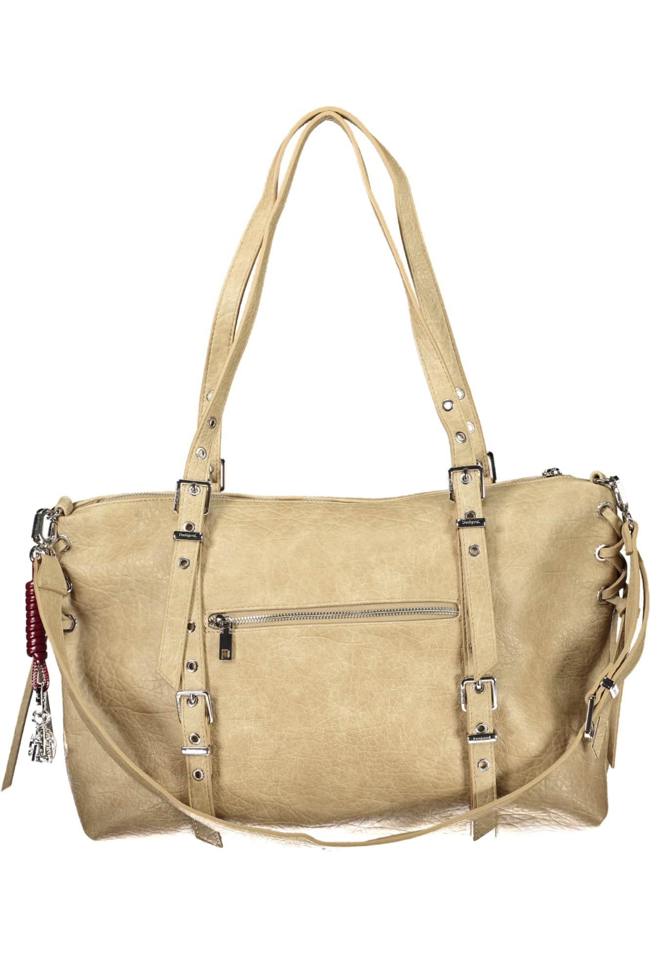 Desigual damen beige tasche