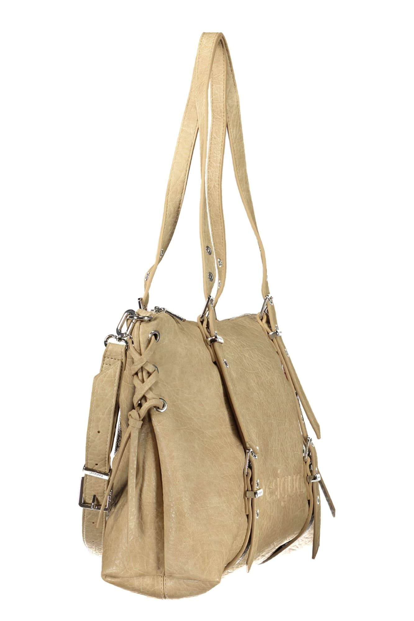 Desigual damen beige tasche