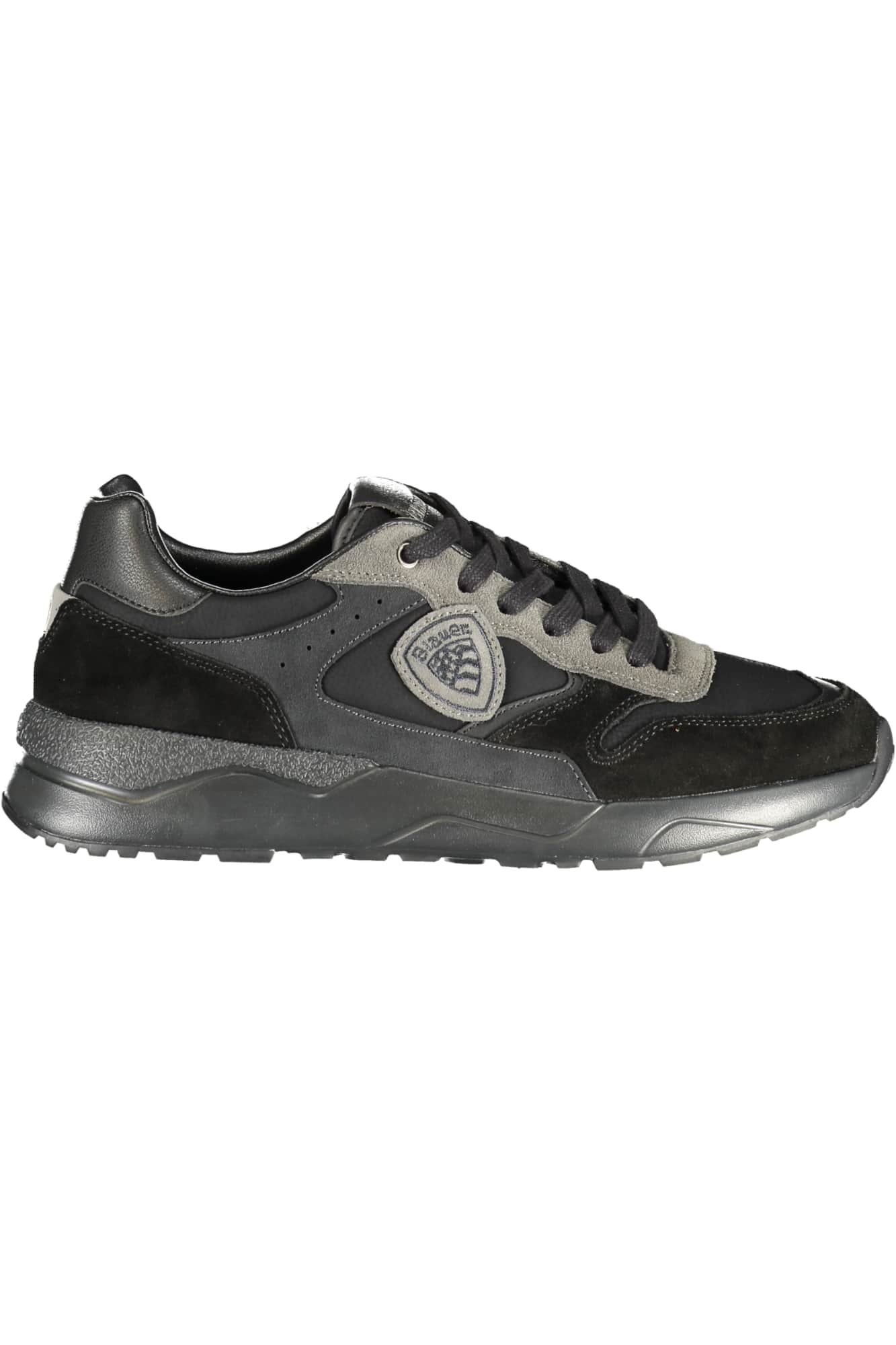 Blauer herren schwarz sportschuhe