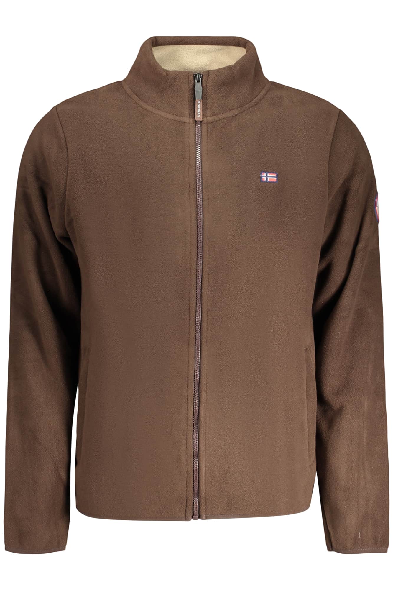 Norway 1963 herren schwarz mit reissverschluss sweatshirt