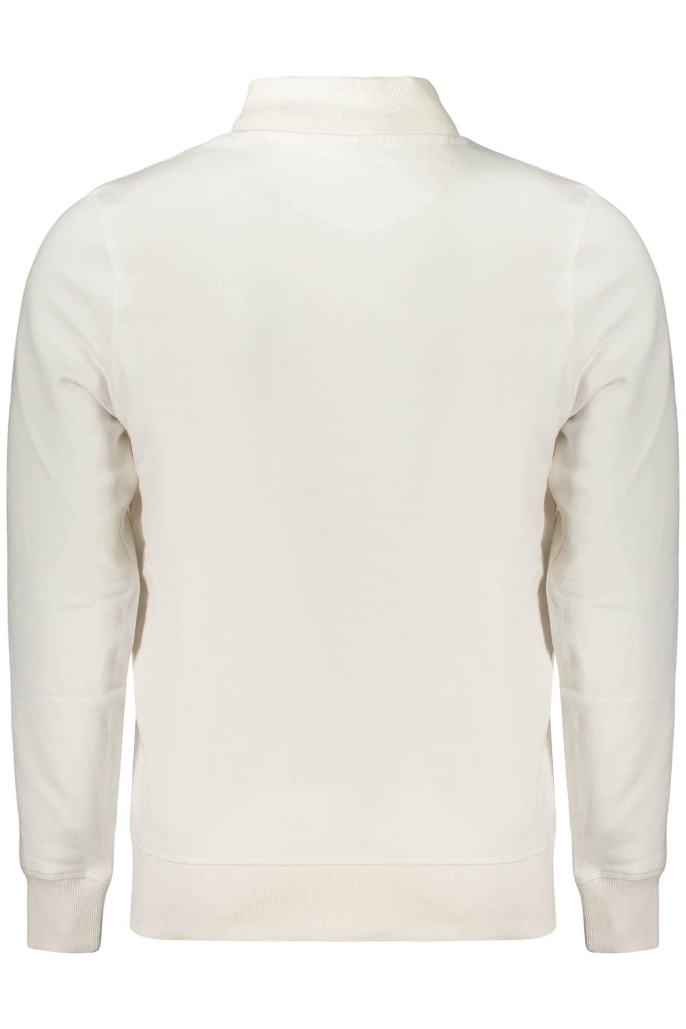 North Sails herren weiss mit reissverschluss sweatshirt