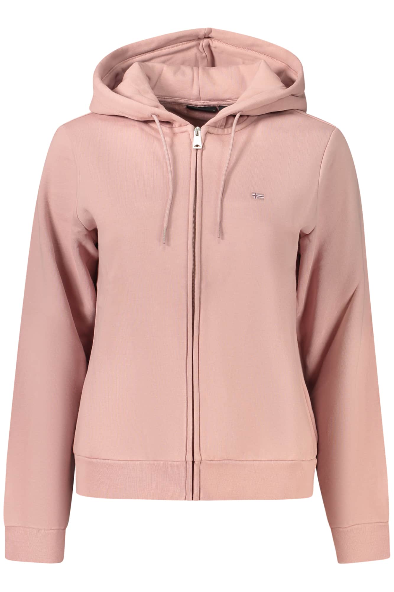 Napapijri damen mit reissverschluss sweatshirt weiss