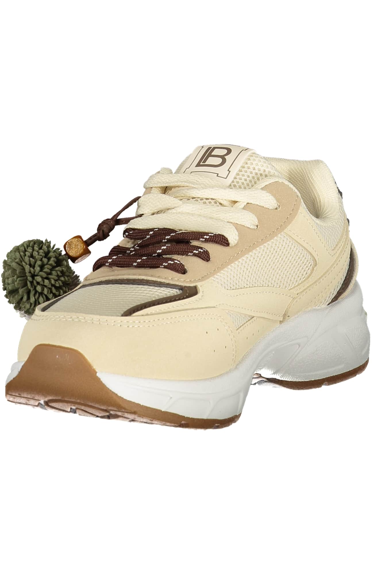 Laura Biagiotti damen beige sportschuhe