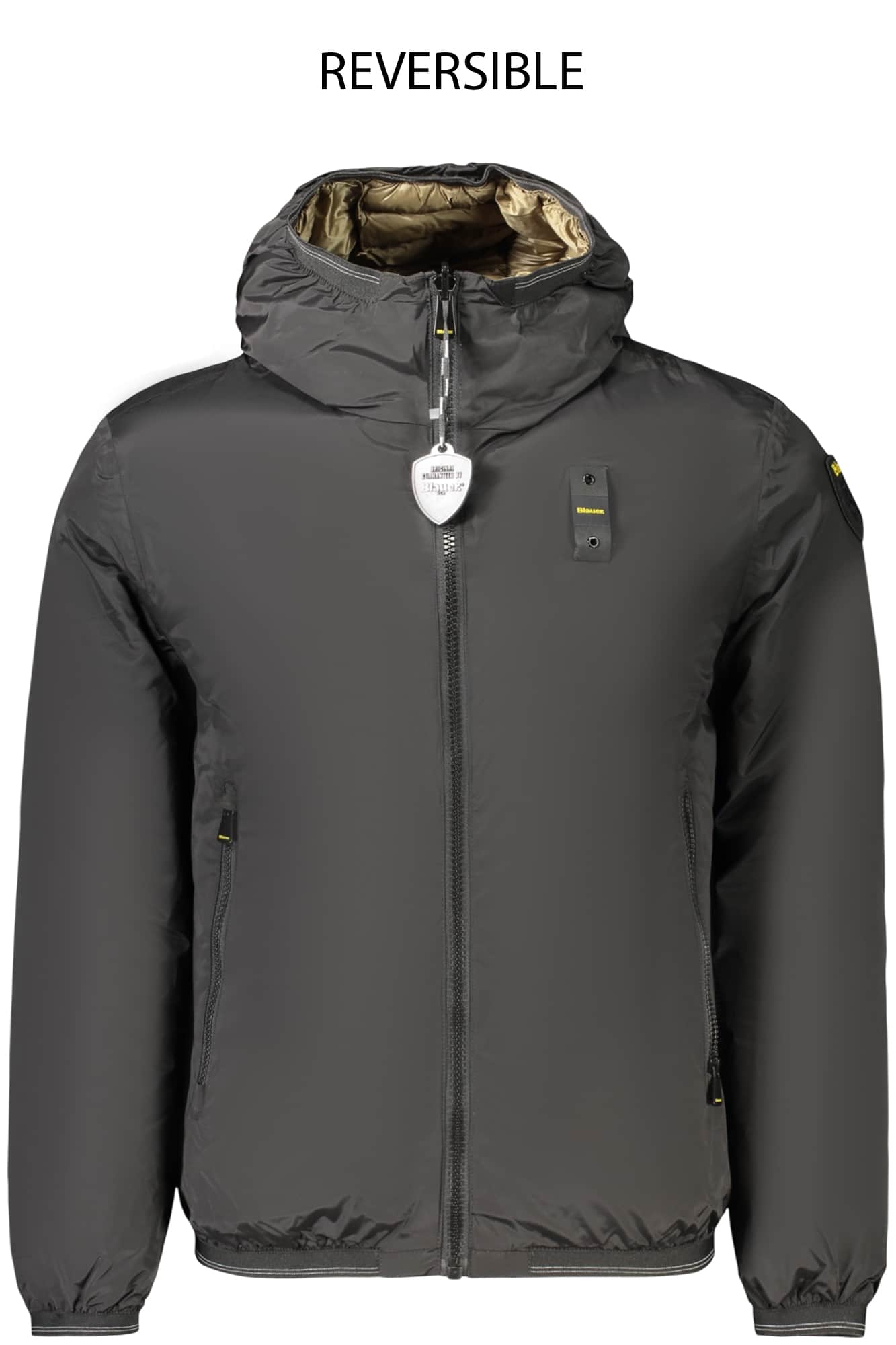 Blauer herren blau jacke