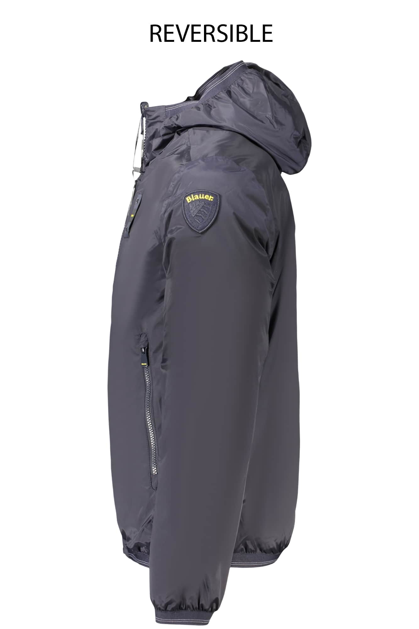 Blauer herren blau jacke